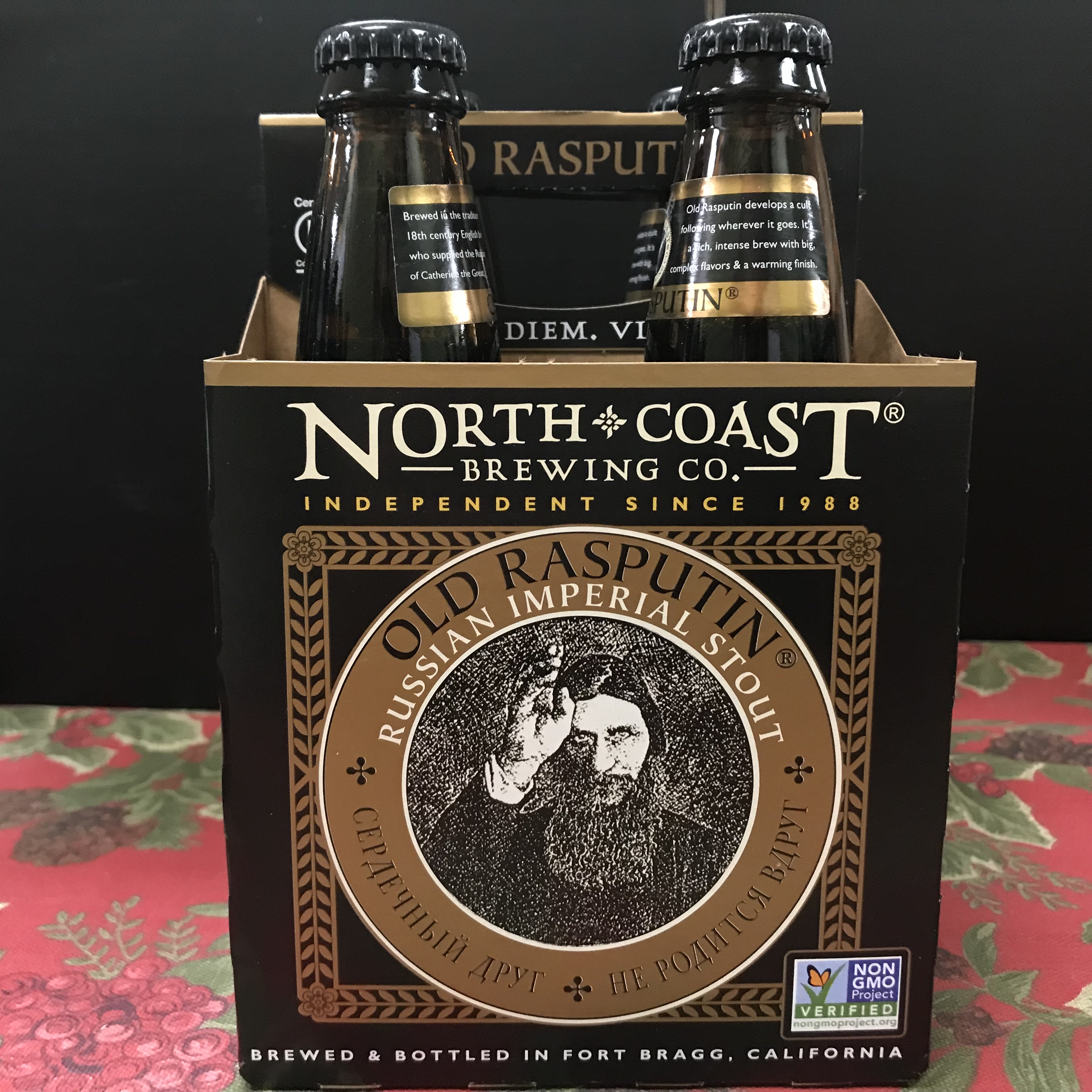 North Coast Old Rasputin Russian Imperial Stout 4 x 12oz bottle