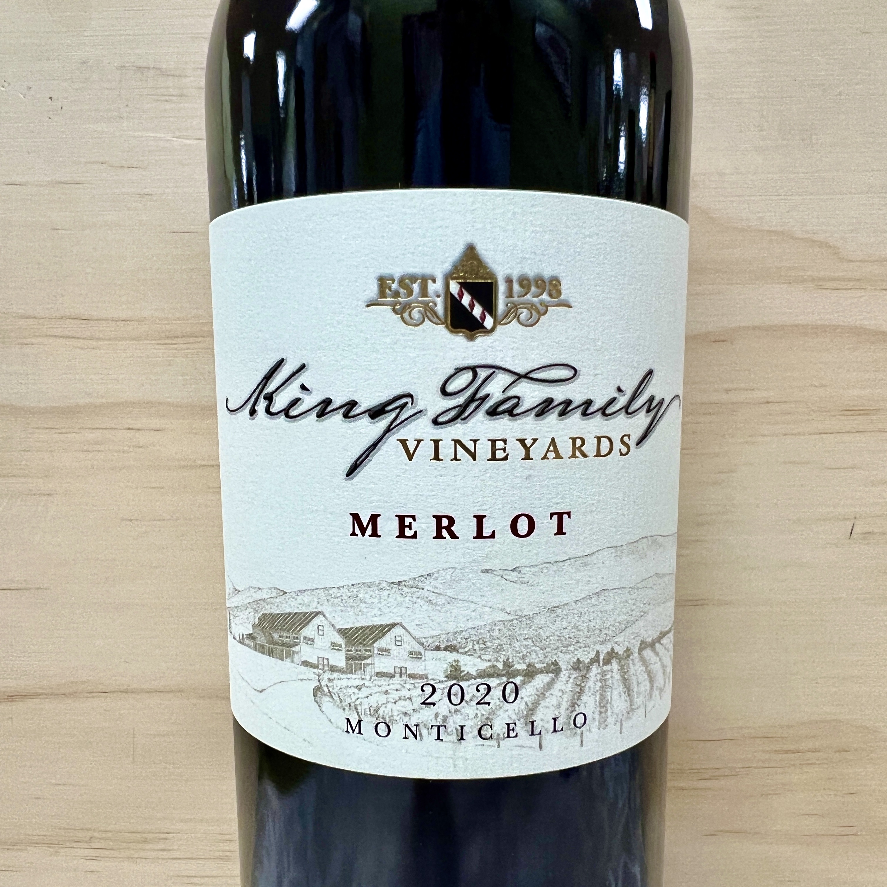 King Family Vineyards Merlot 2020