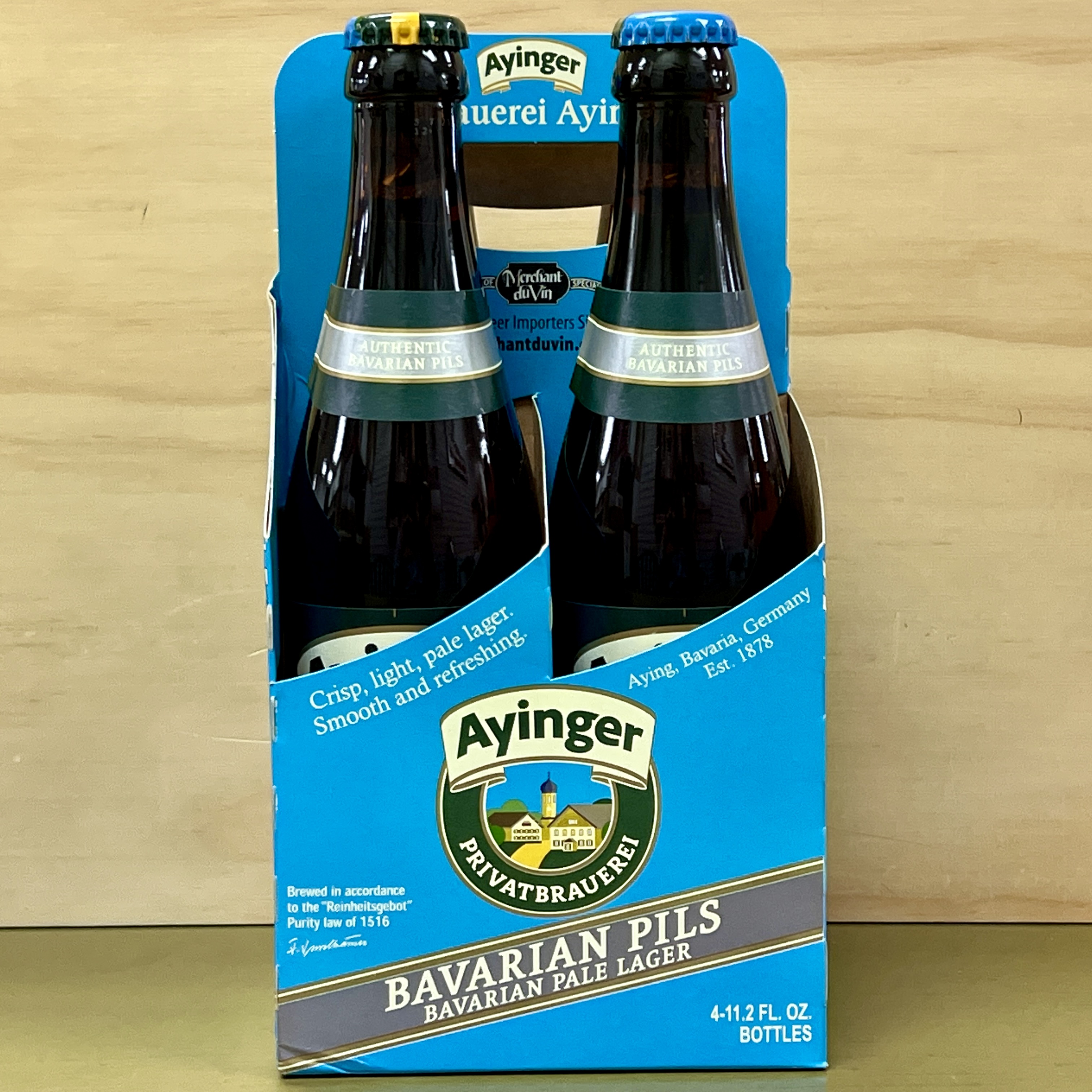 Ayinger Bavarian Pils Pale Lager 4 x 12oz bottles