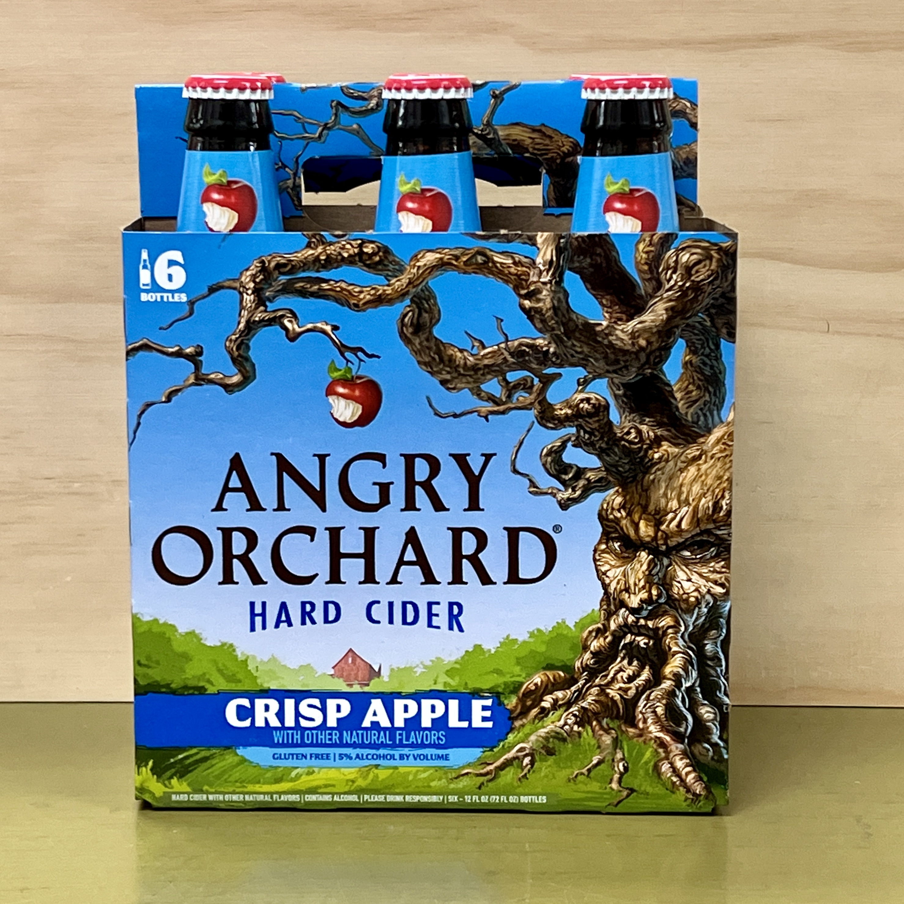 Angry Orchard Crisp Apple Hard Cider 6 x 12oz bottles