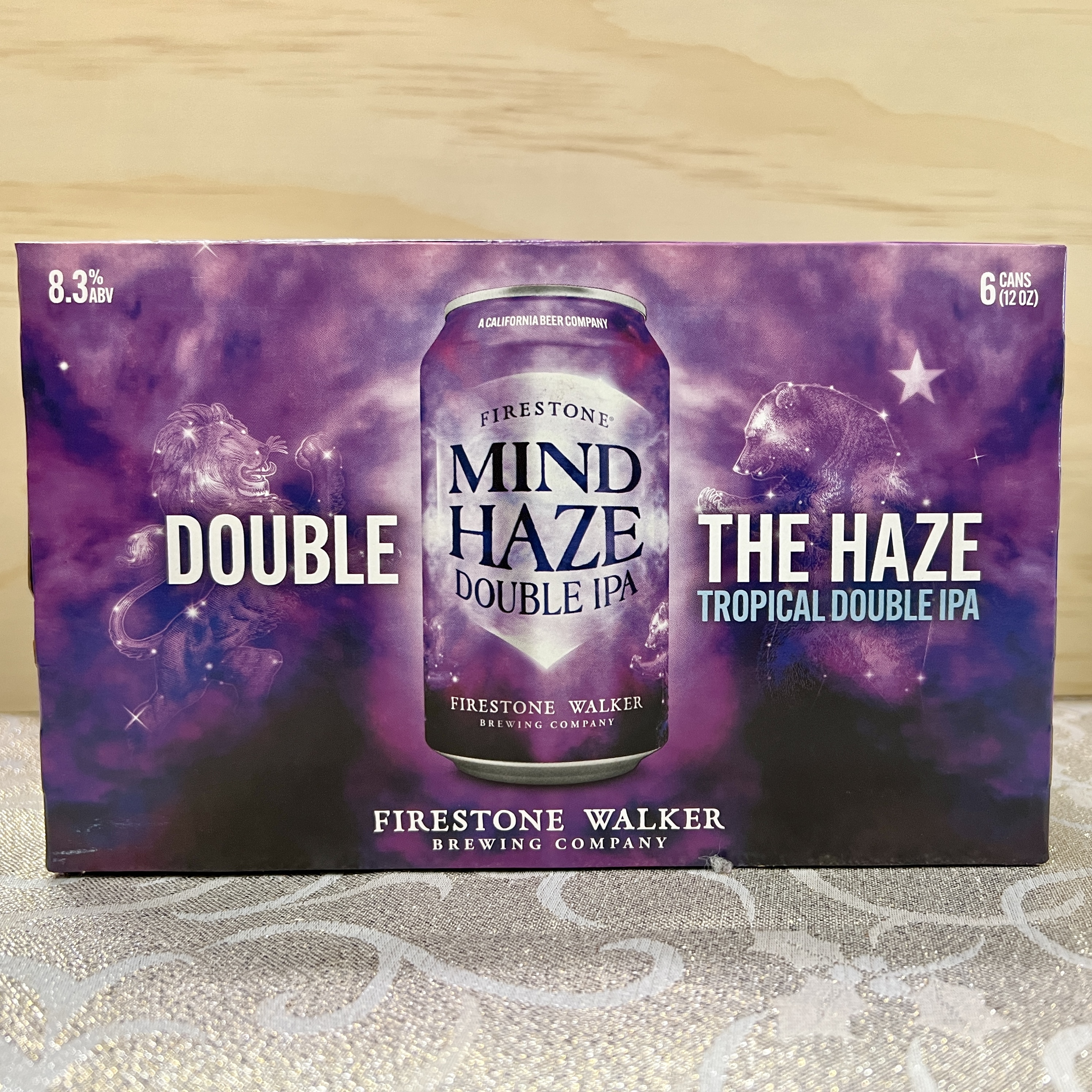 Firestone Mind Haze Double IPA 6 x 12oz cans