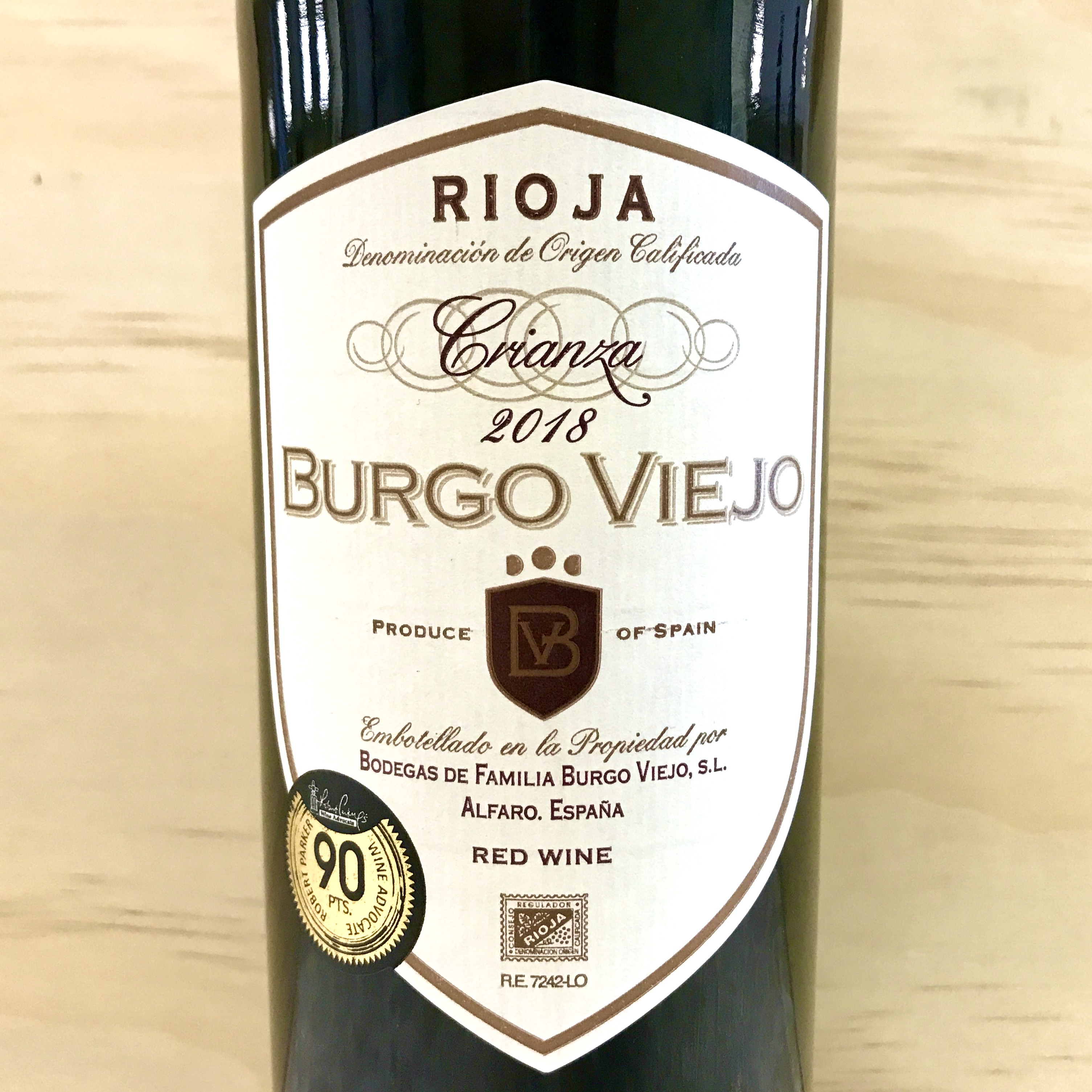 Burgo Viejo Rioja Crianza 2018