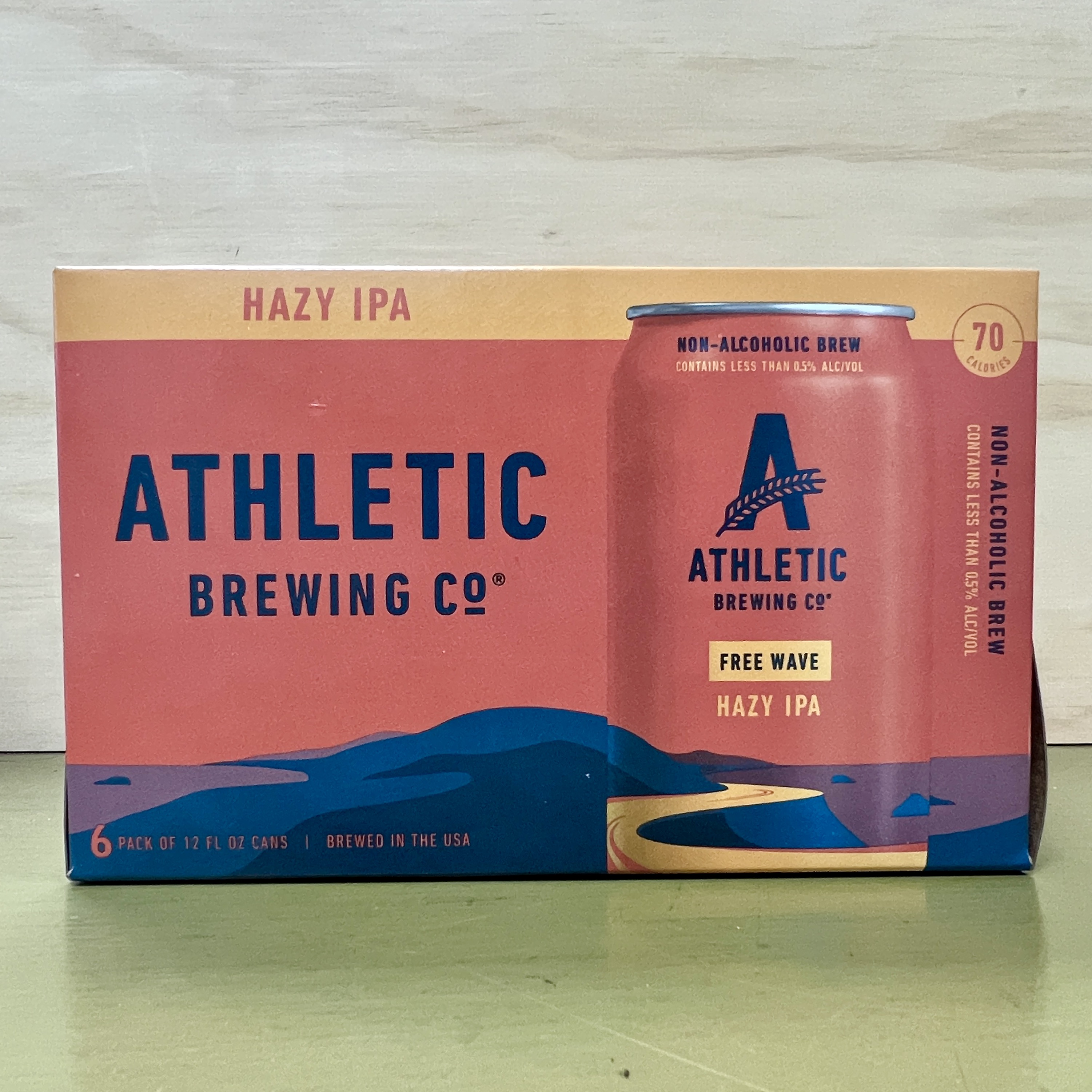 Athletic Brewing Free Wave IPA 6 x 12oz cans