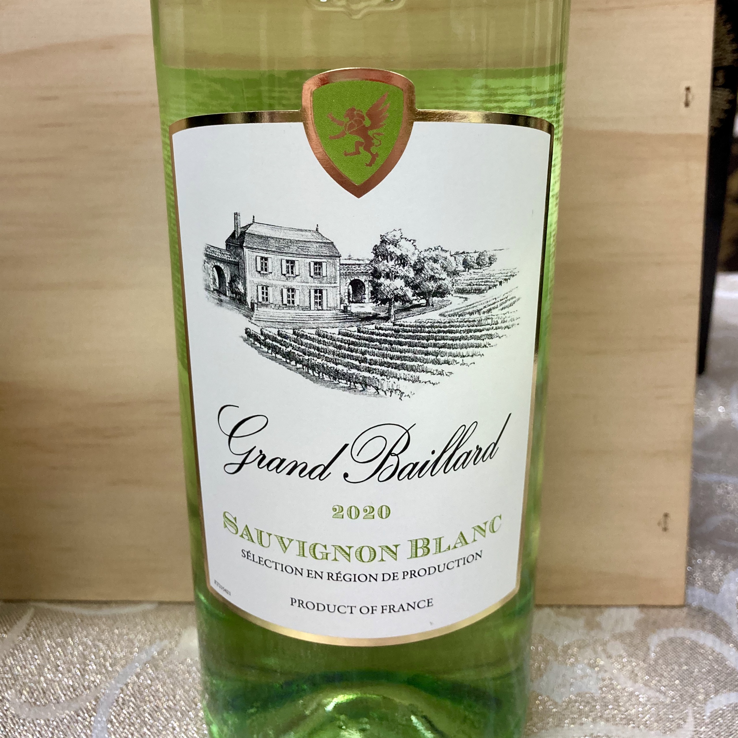 Grand Baillard Sauvignon Blanc 2020 1 Liter