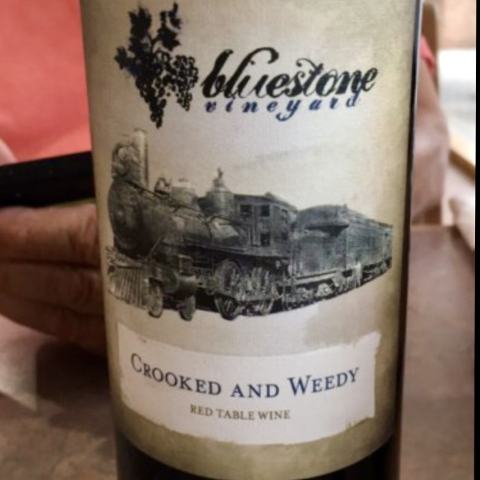 Bluestone Vineyard Crooked & Weedy Red Table Wine