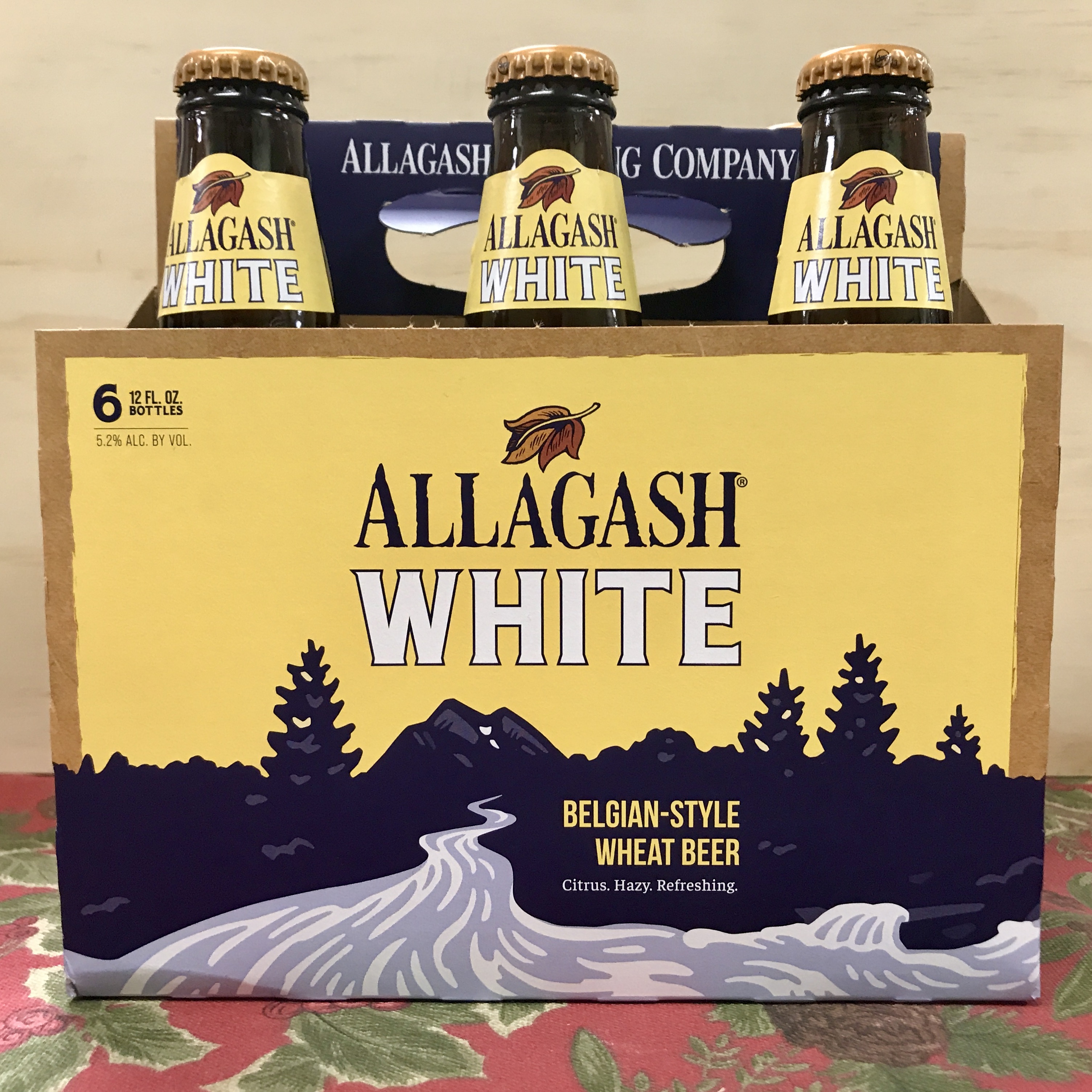 Allagash White Belgian-style Wheat Beer 6pk/12oz bottles