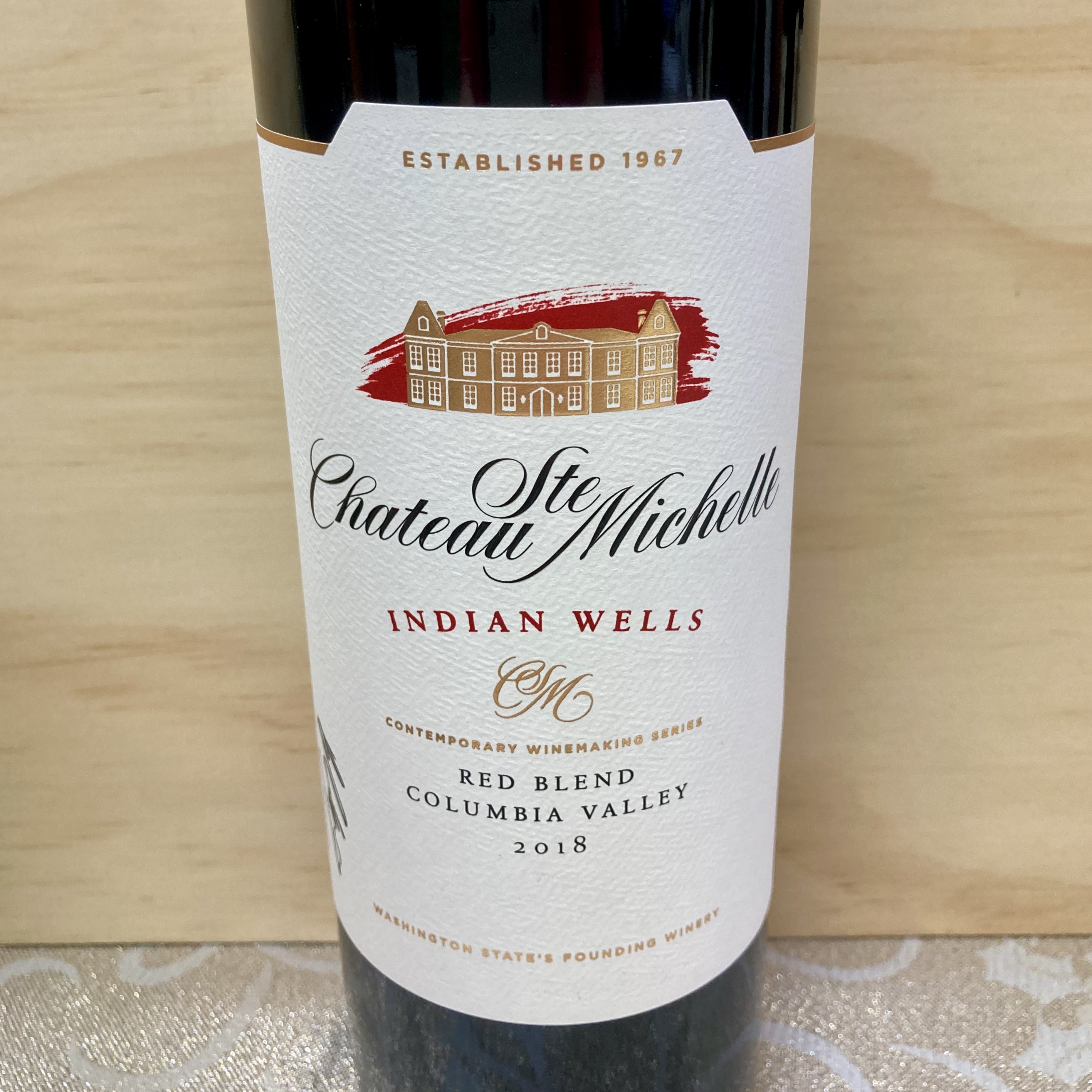 Chateau Ste.Michelle Indian Wells Red Blend Columbia Valley 2018