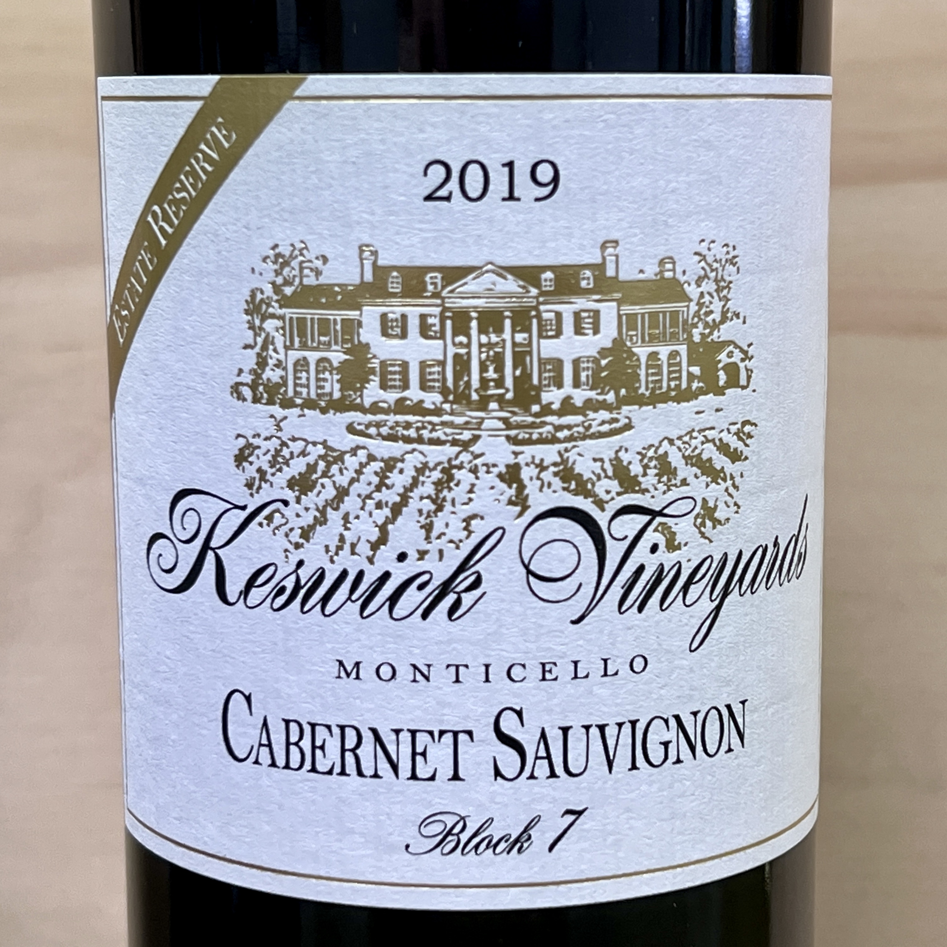 Keswick Vineyards Block 7 Cabernet Sauvignon 2019 - Click Image to Close