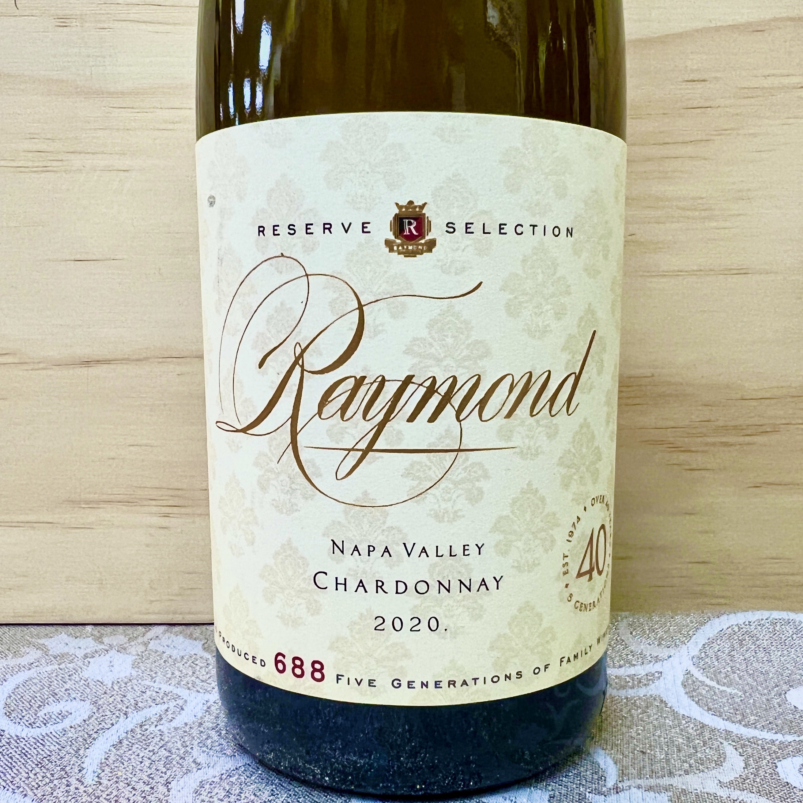 Raymond Napa Valley Chardonnay Reserve Selection 2020