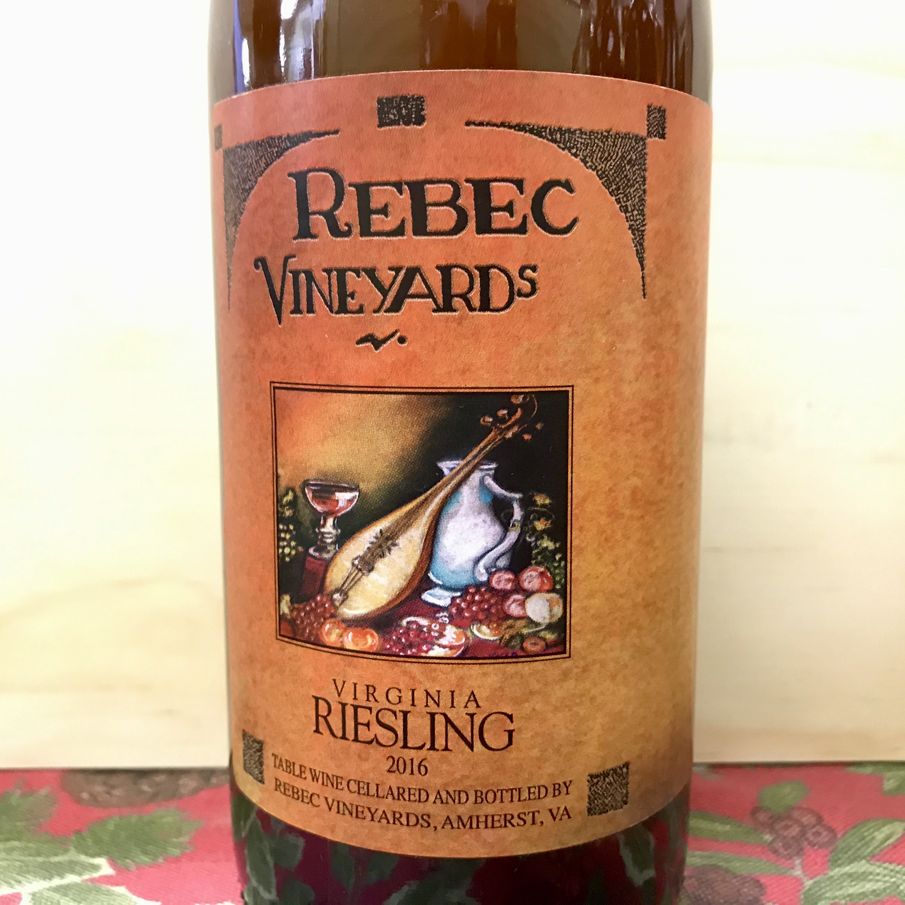 Rebec Vineyards Riesling 2016