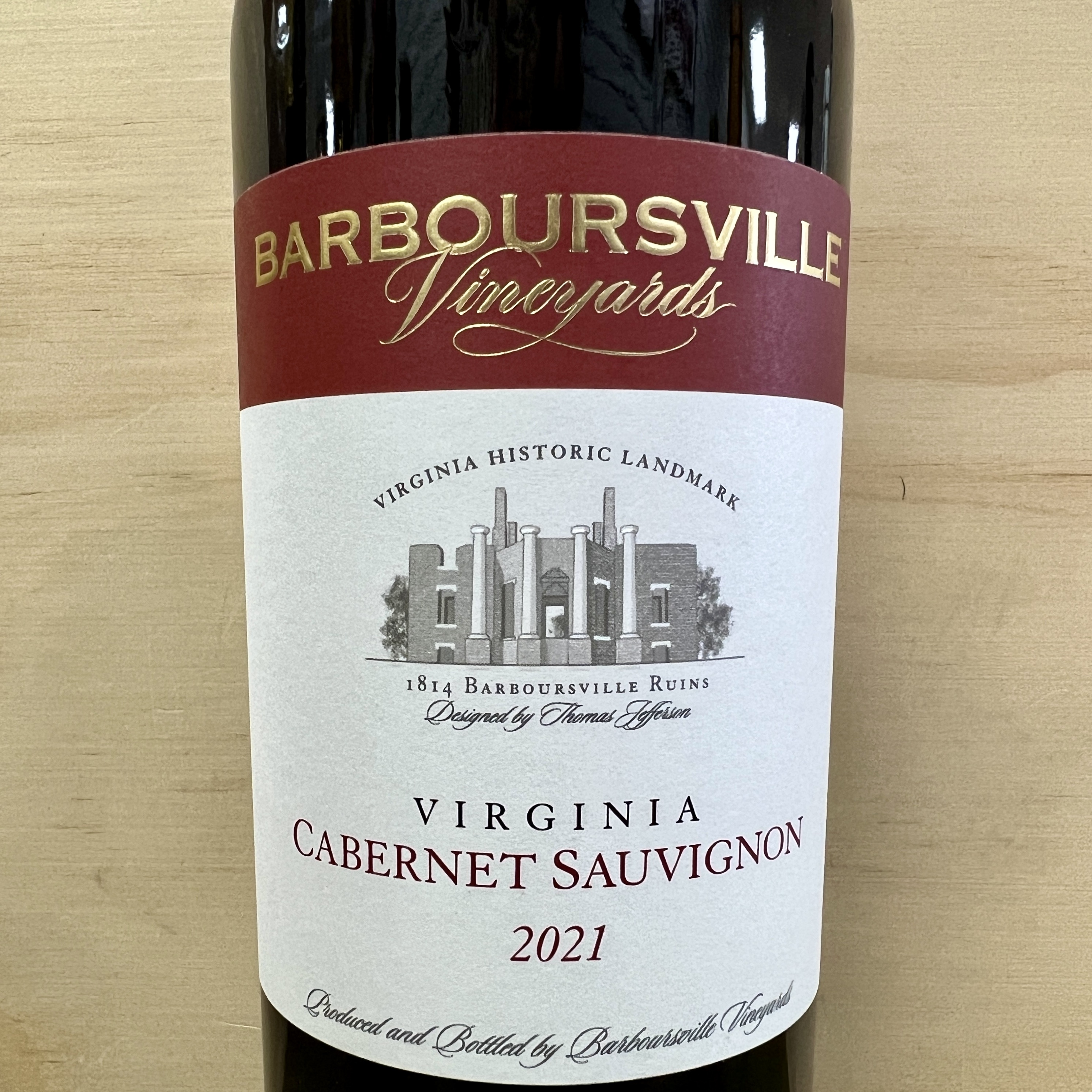 Barboursville Vineyards Cabernet Sauvignon 2021