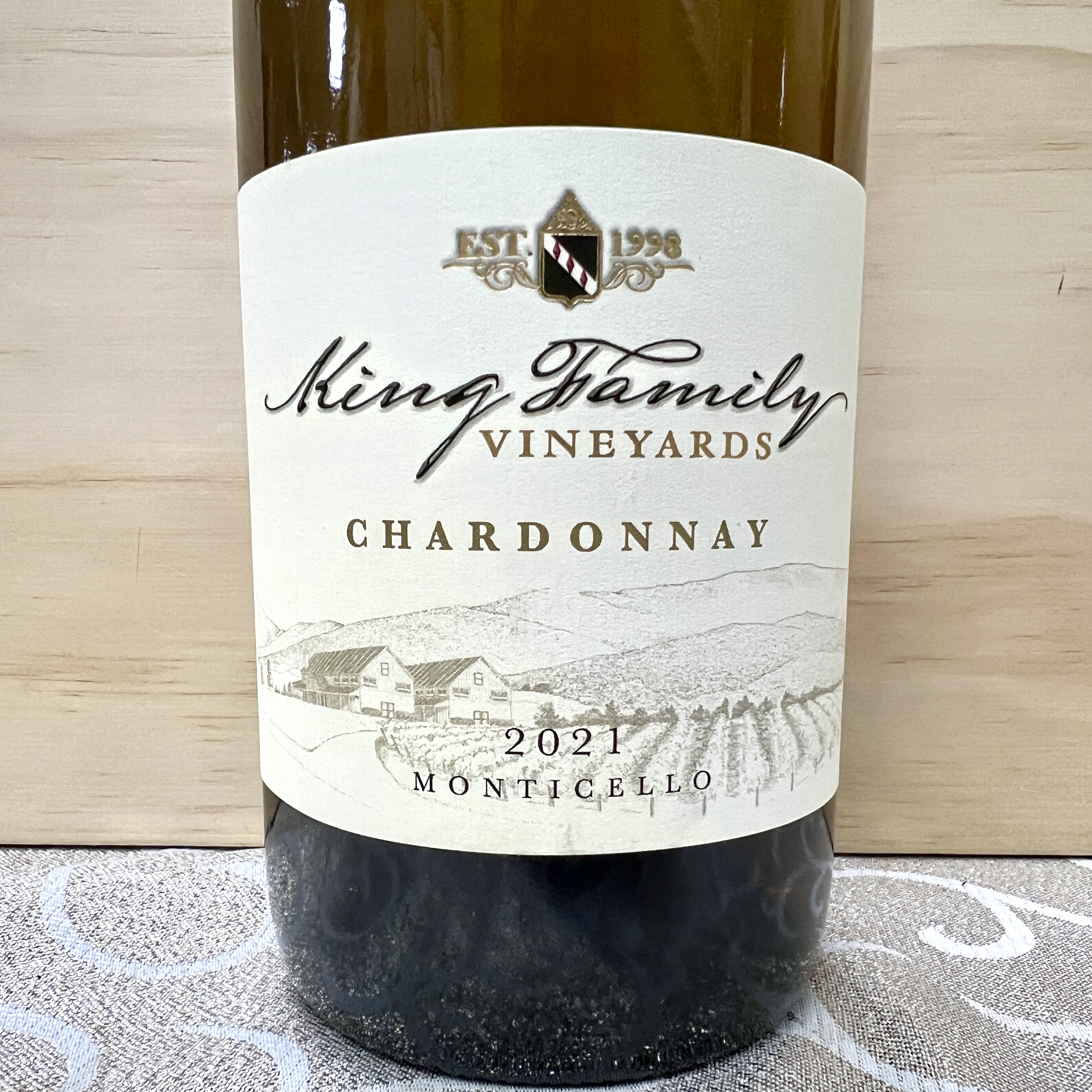 King Family Chardonnay Monticello 2021