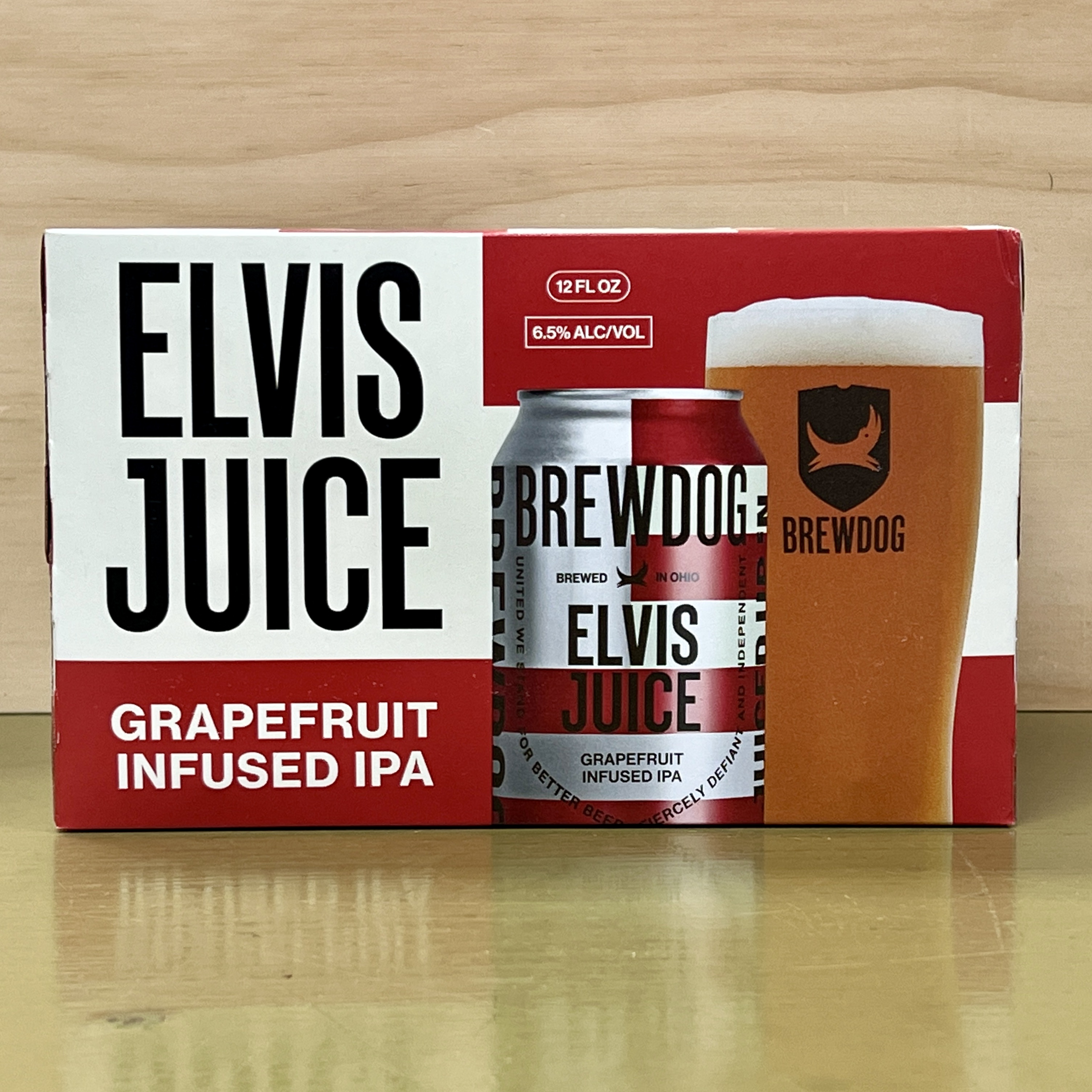 Brew Dog Elvis Juice Grapefruit Infused IPA 6 x 12oz cans