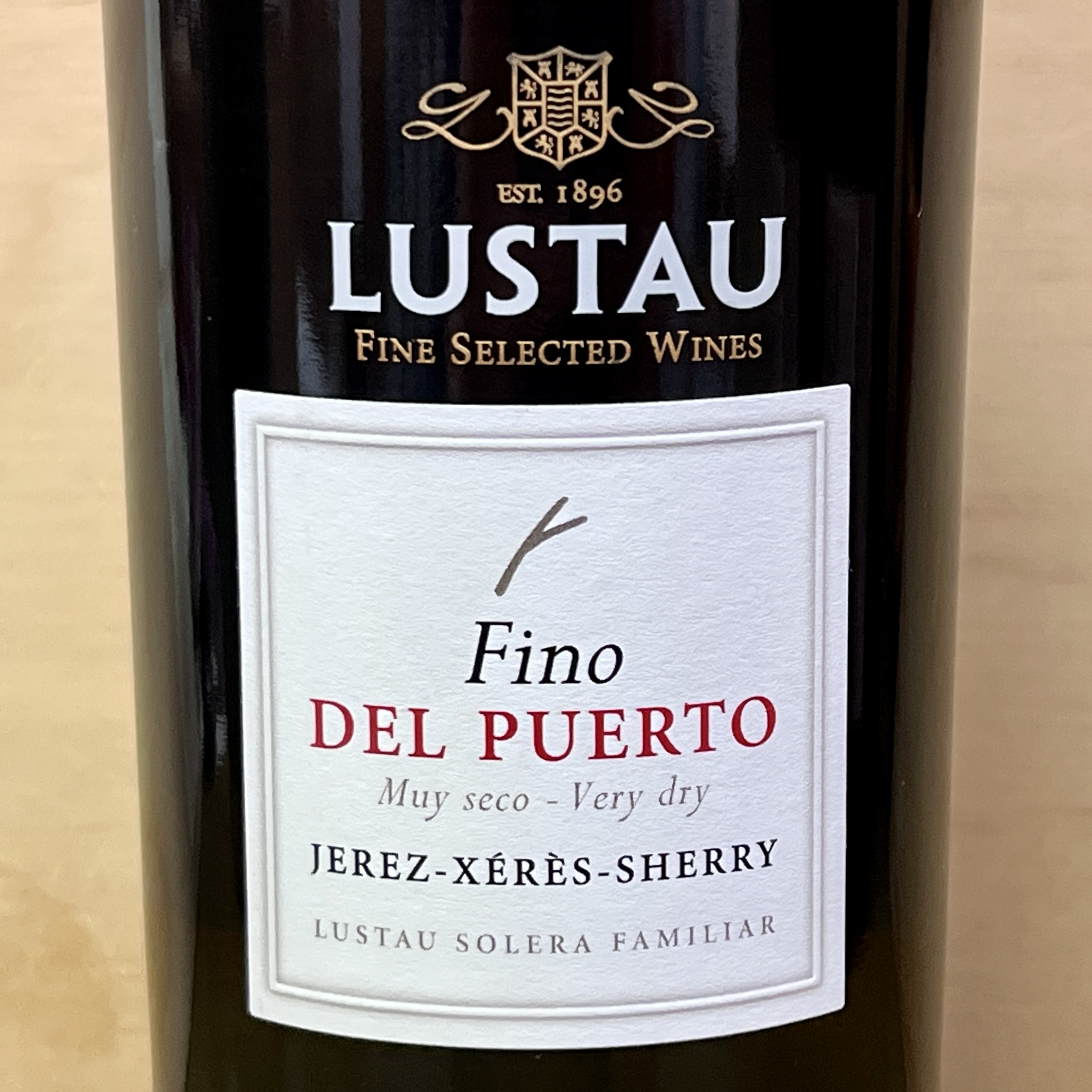 Lustau Fino Del Puerto dry Sherry - Click Image to Close