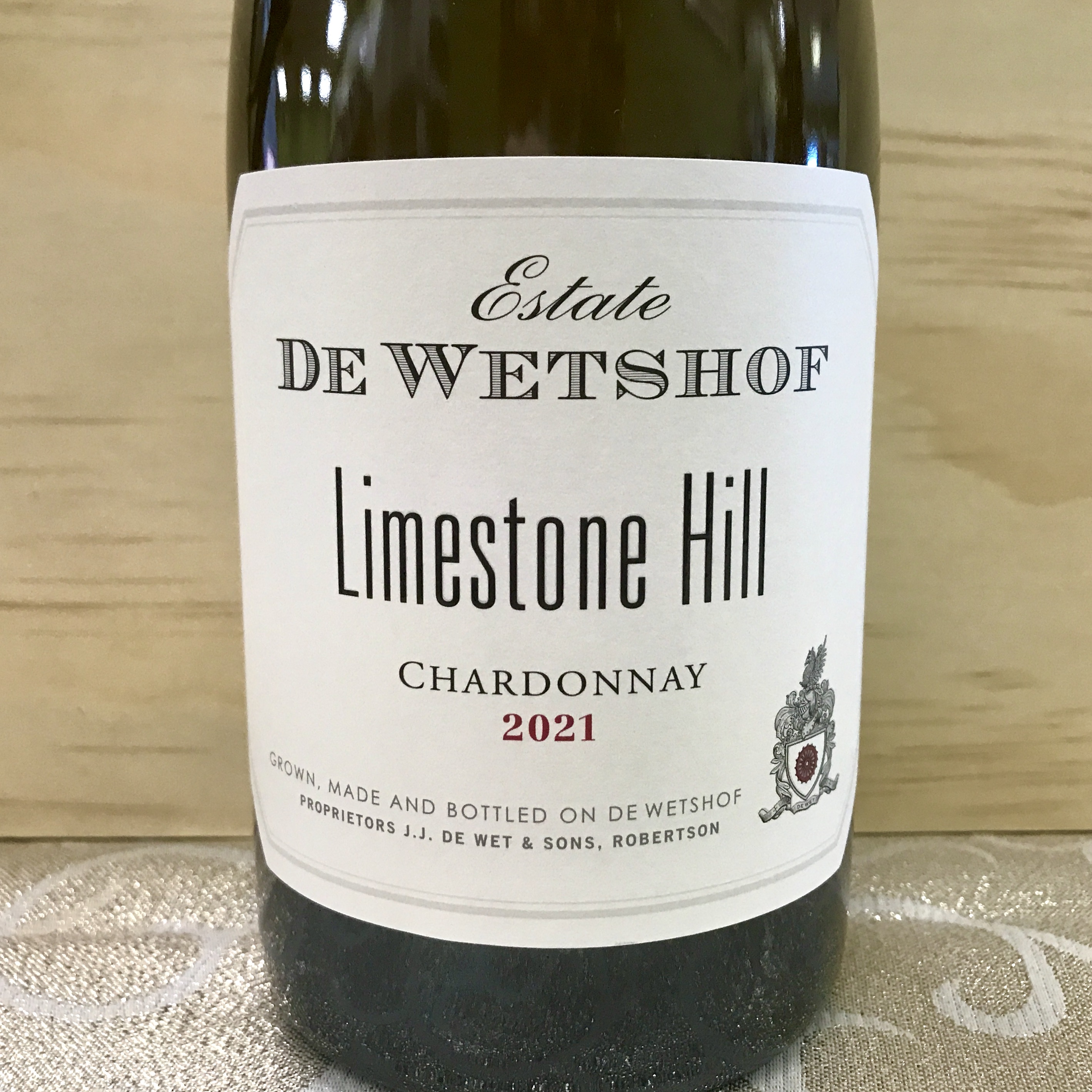 De Wetshof Limestone Hill Chardonnay 2022