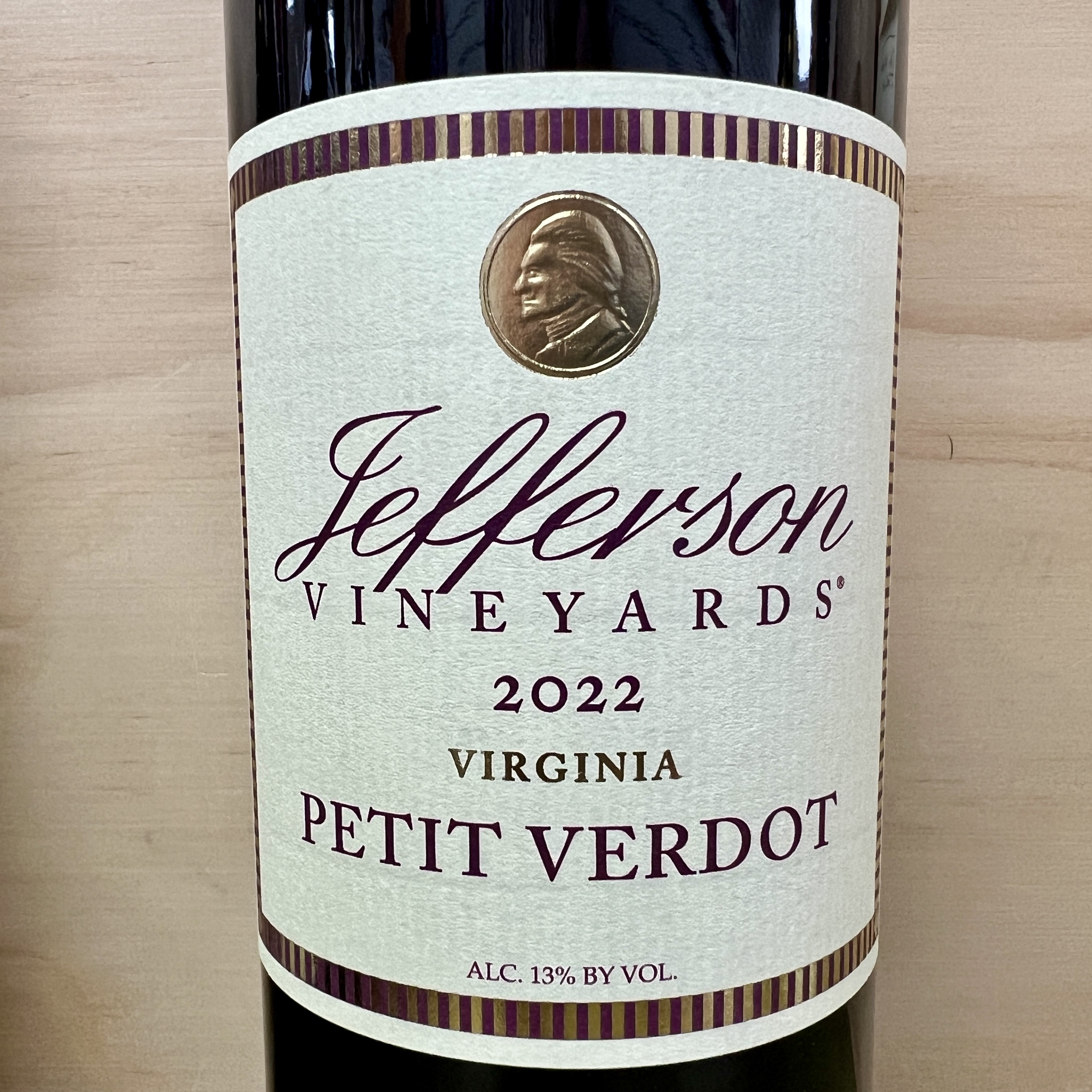 Jefferson Vineyards Petit Verdot 2022