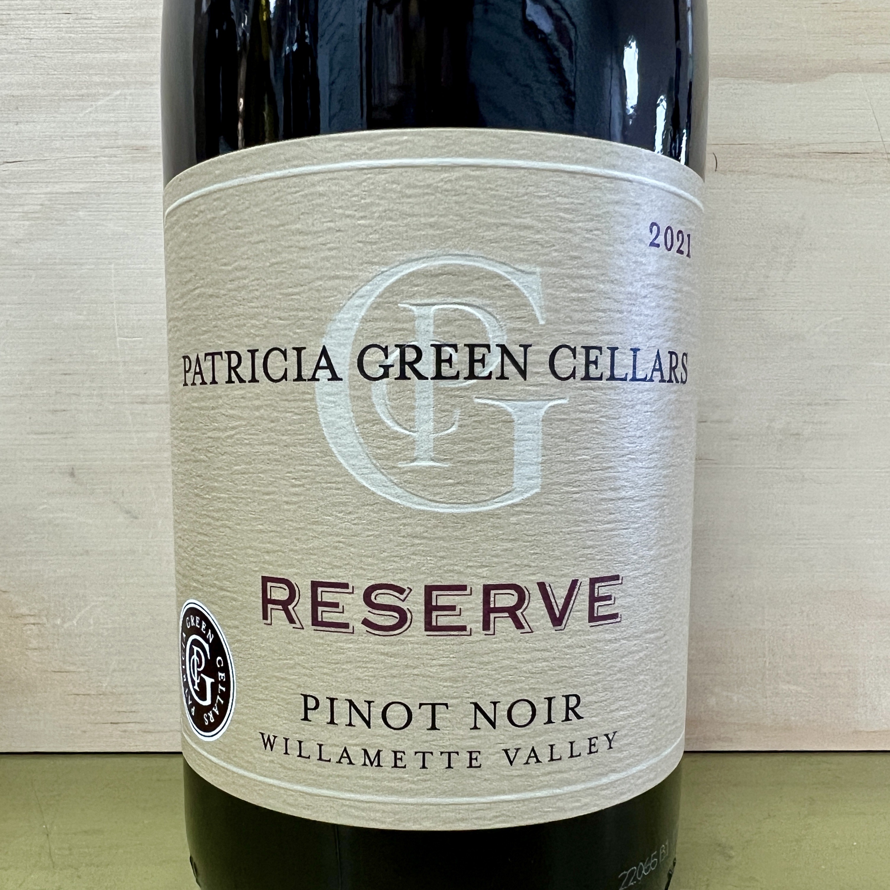 Patricia Green Cellars Reserve Pinot Noir Willamette Valley 2021