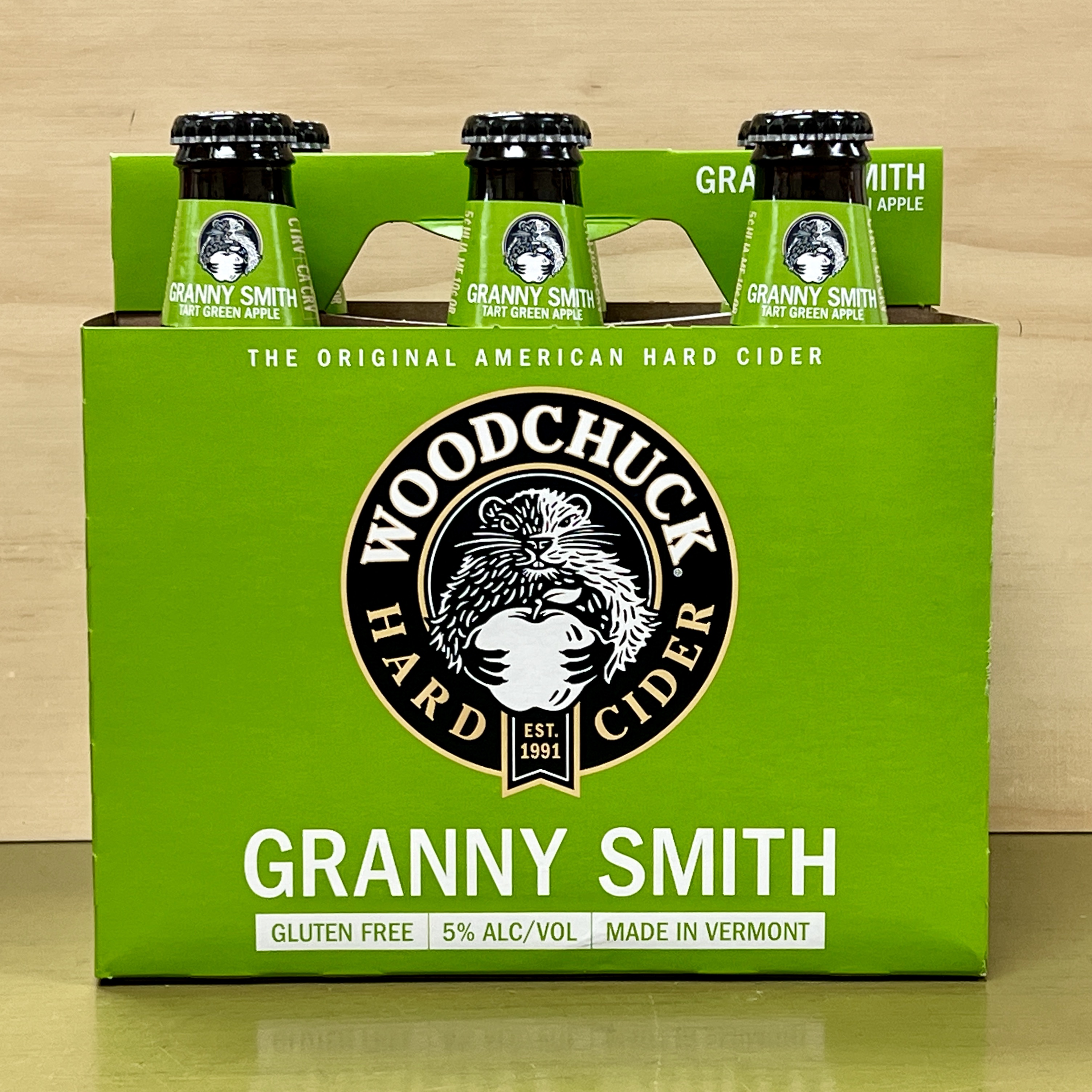 Woodchuck Granny Smith Hard Cider 6 x 12oz bottles