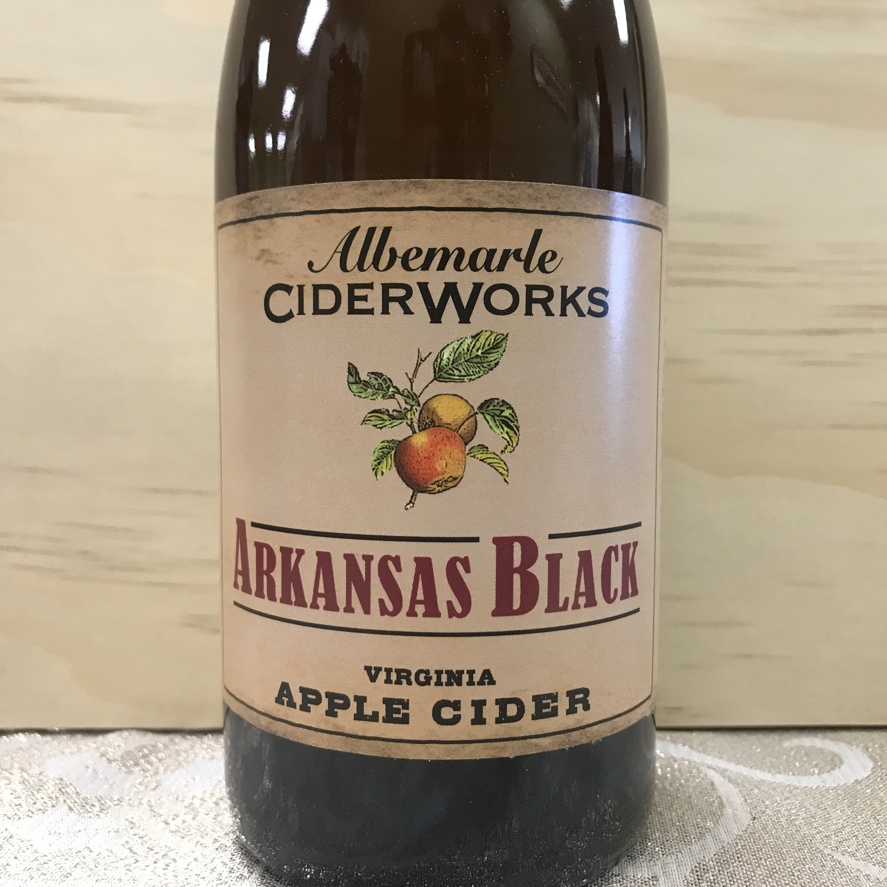 Albemarle Cider Works Arkansas Black Apple Cider - Click Image to Close