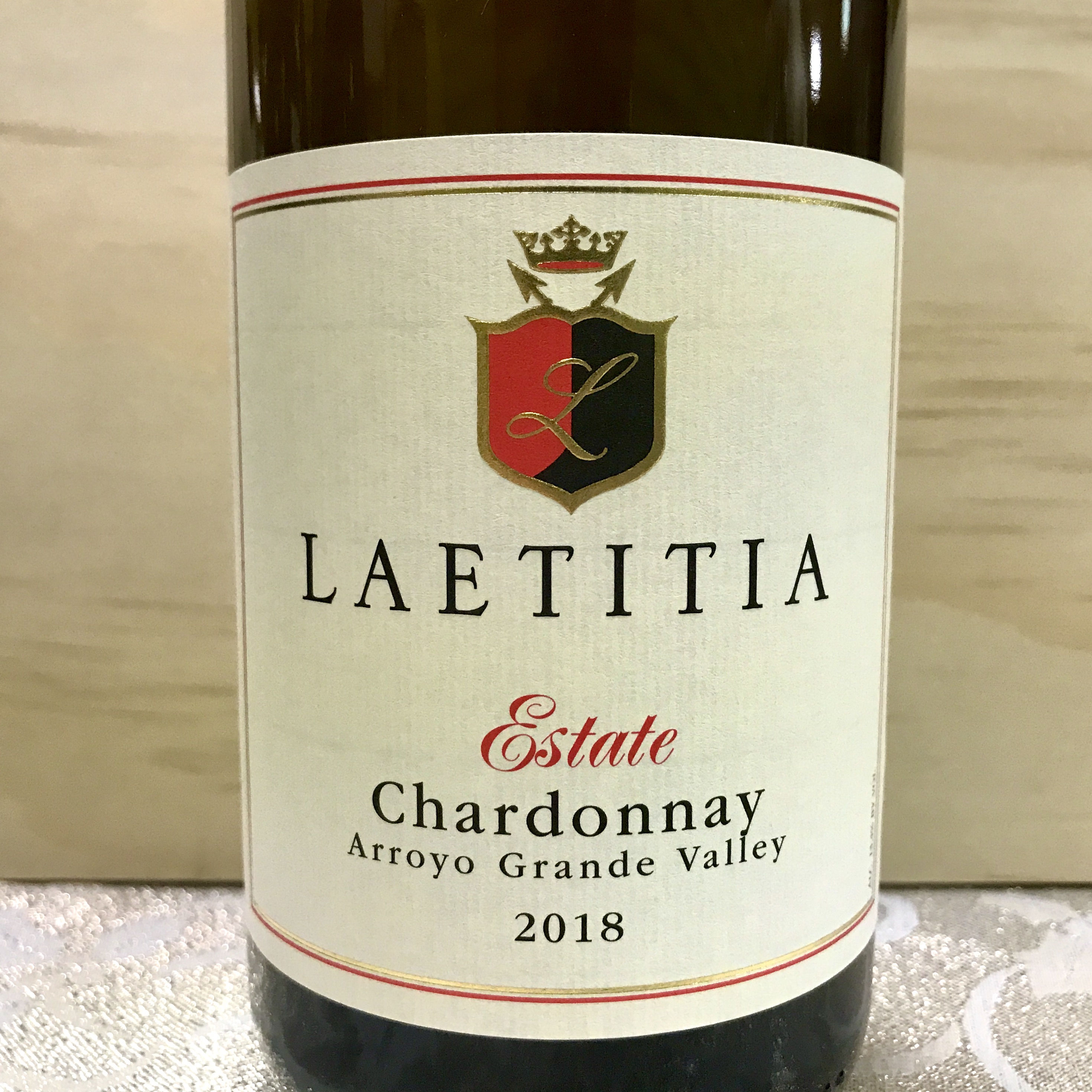 Laetitia Estate Chardonnay Arroyo Grande 2018