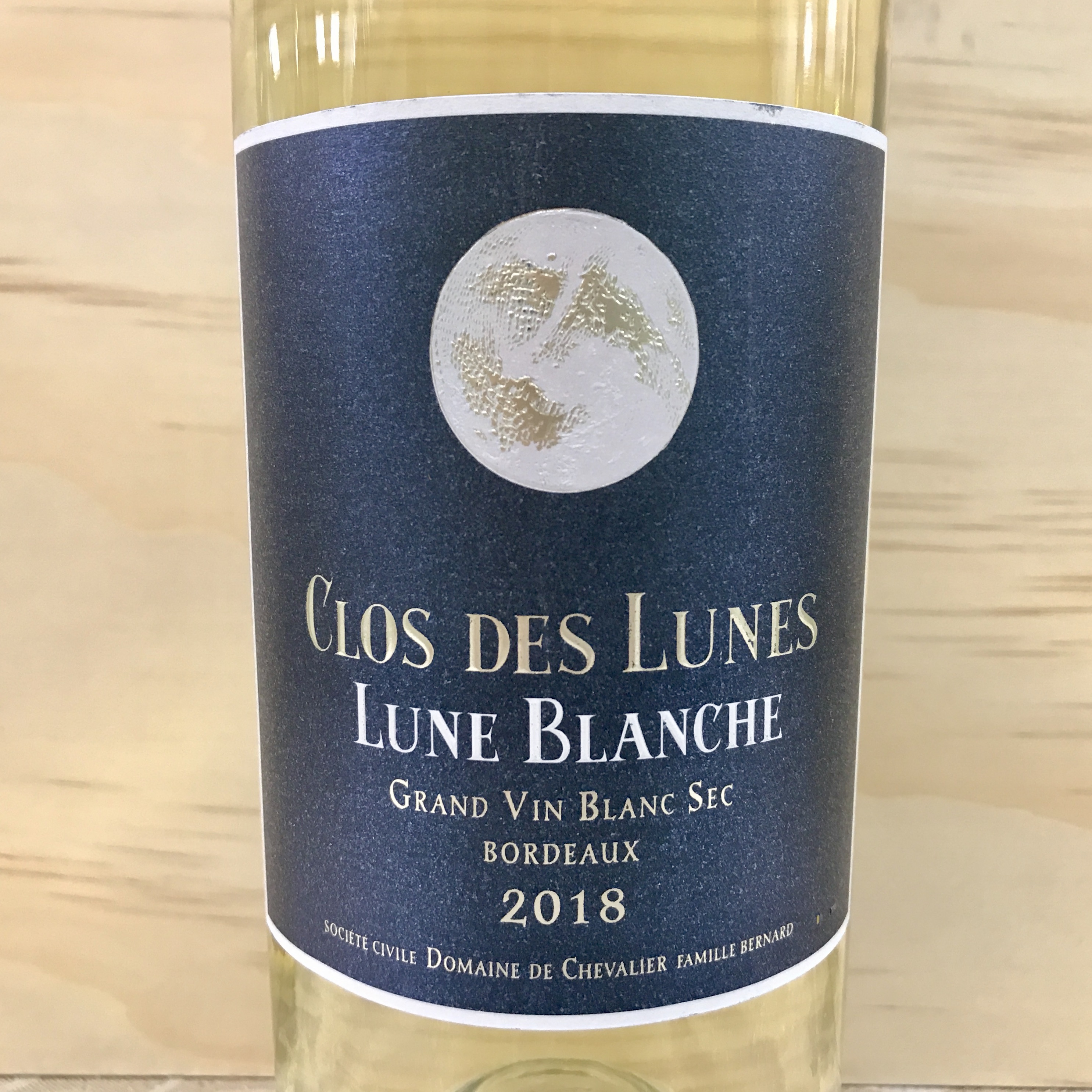 Clos Des Lunes Lune Blanch White Bordeaux 2018