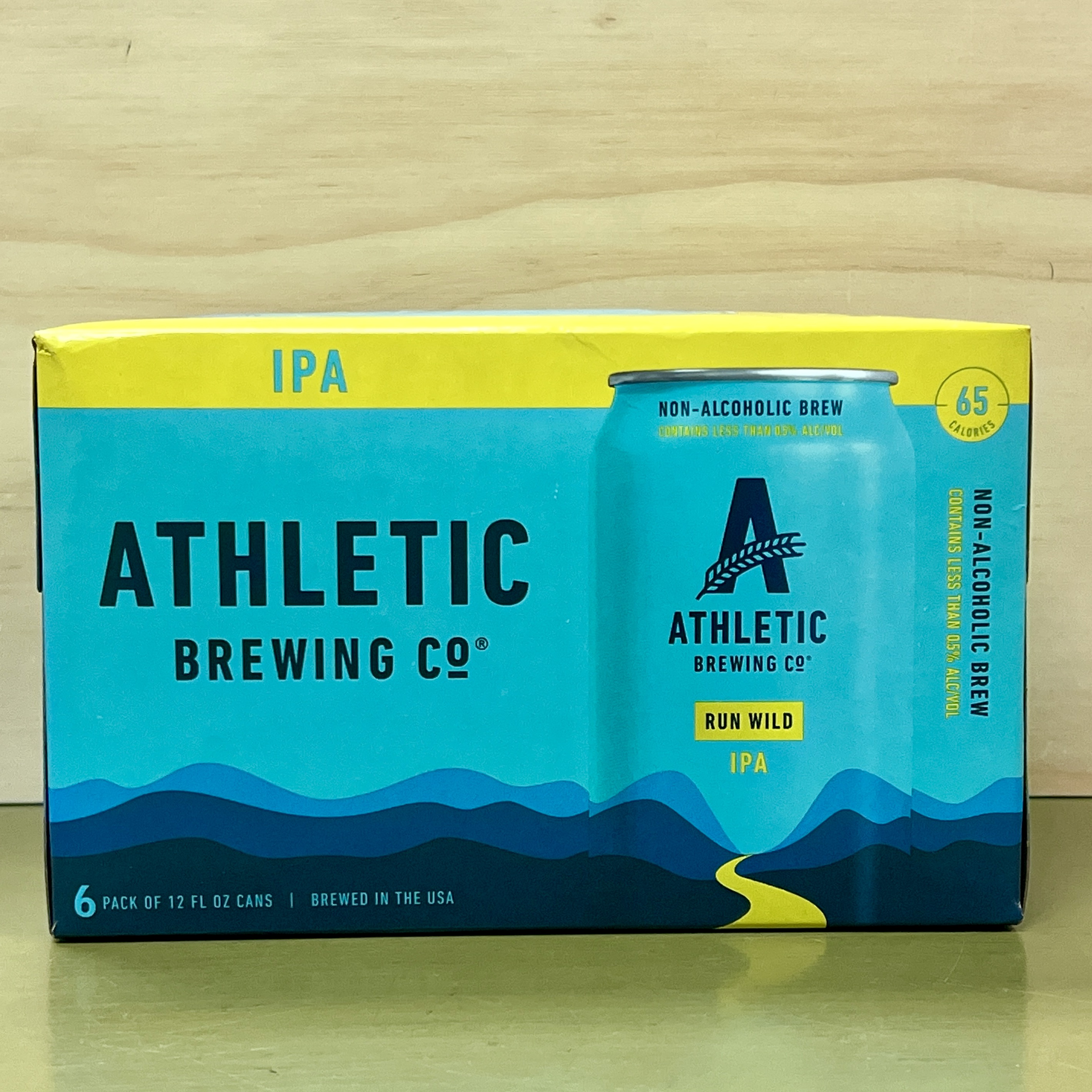 Athletic Brewing Co. Run Wild IPA 6 x 12oz cans