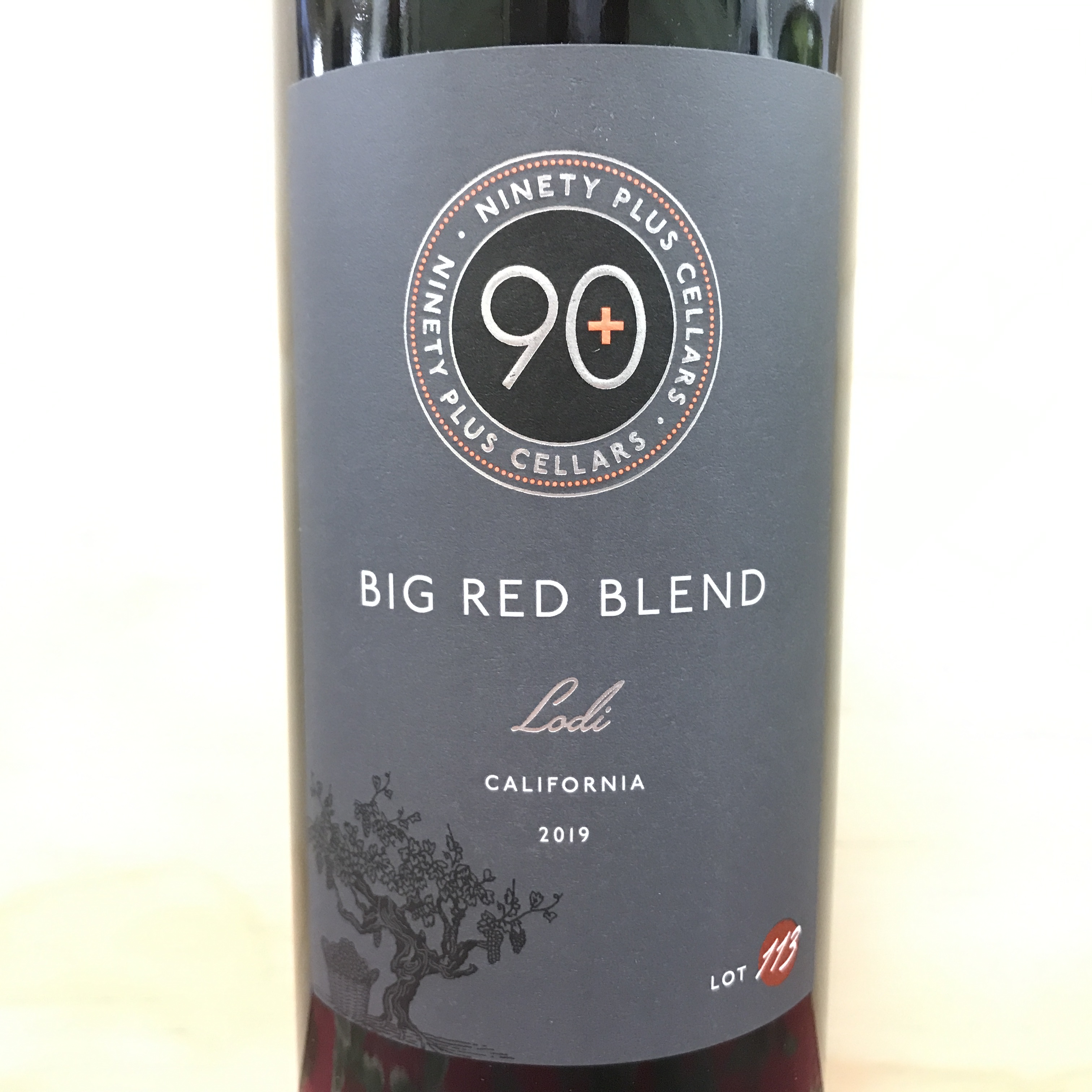 90+ Cellars Big Red Blend Lodi 2020 Lot 113