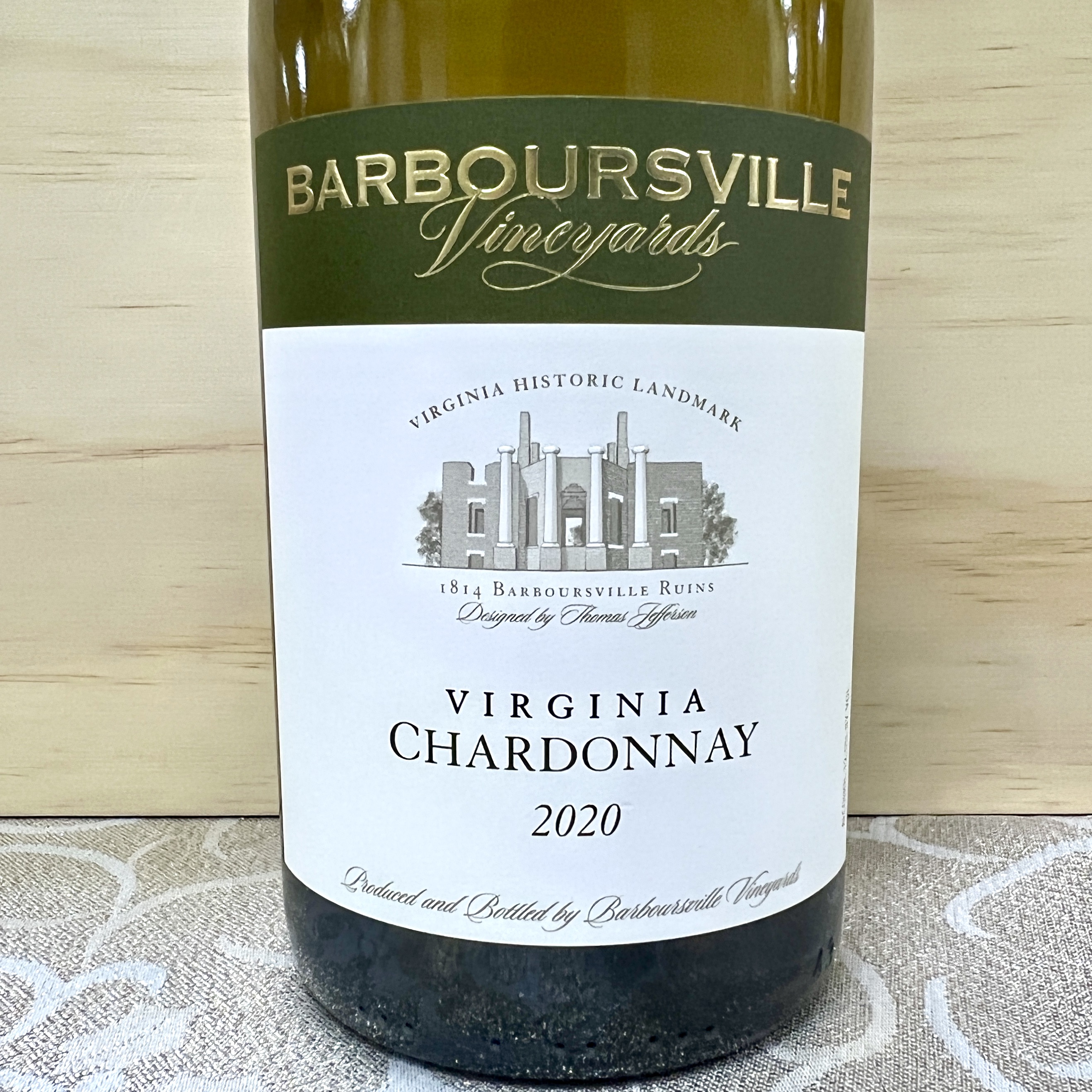 Barboursville Vineyards Chardonnay 2019
