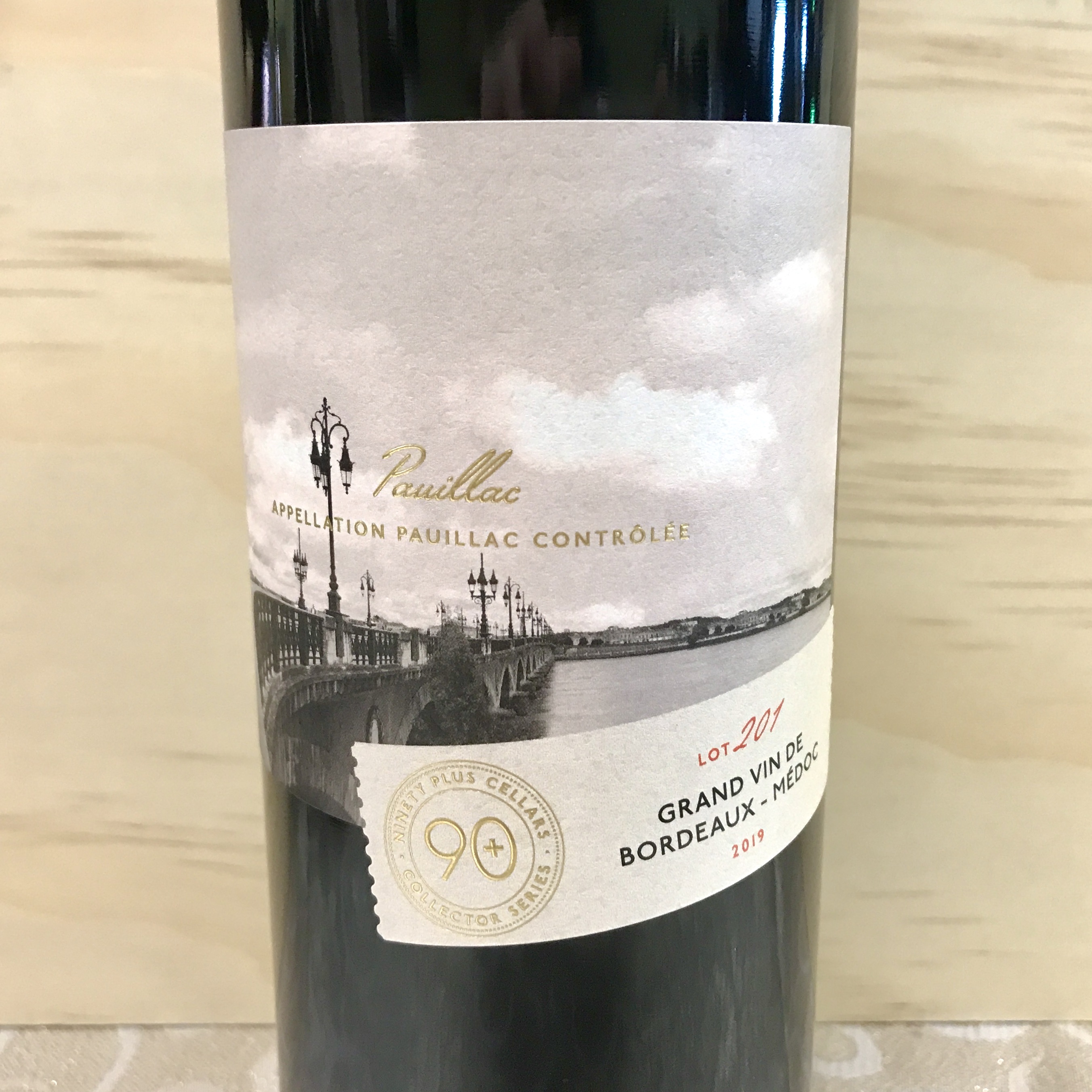 90+ Cellars Pauillac Grand vin de Bordeaux Medoc 2019