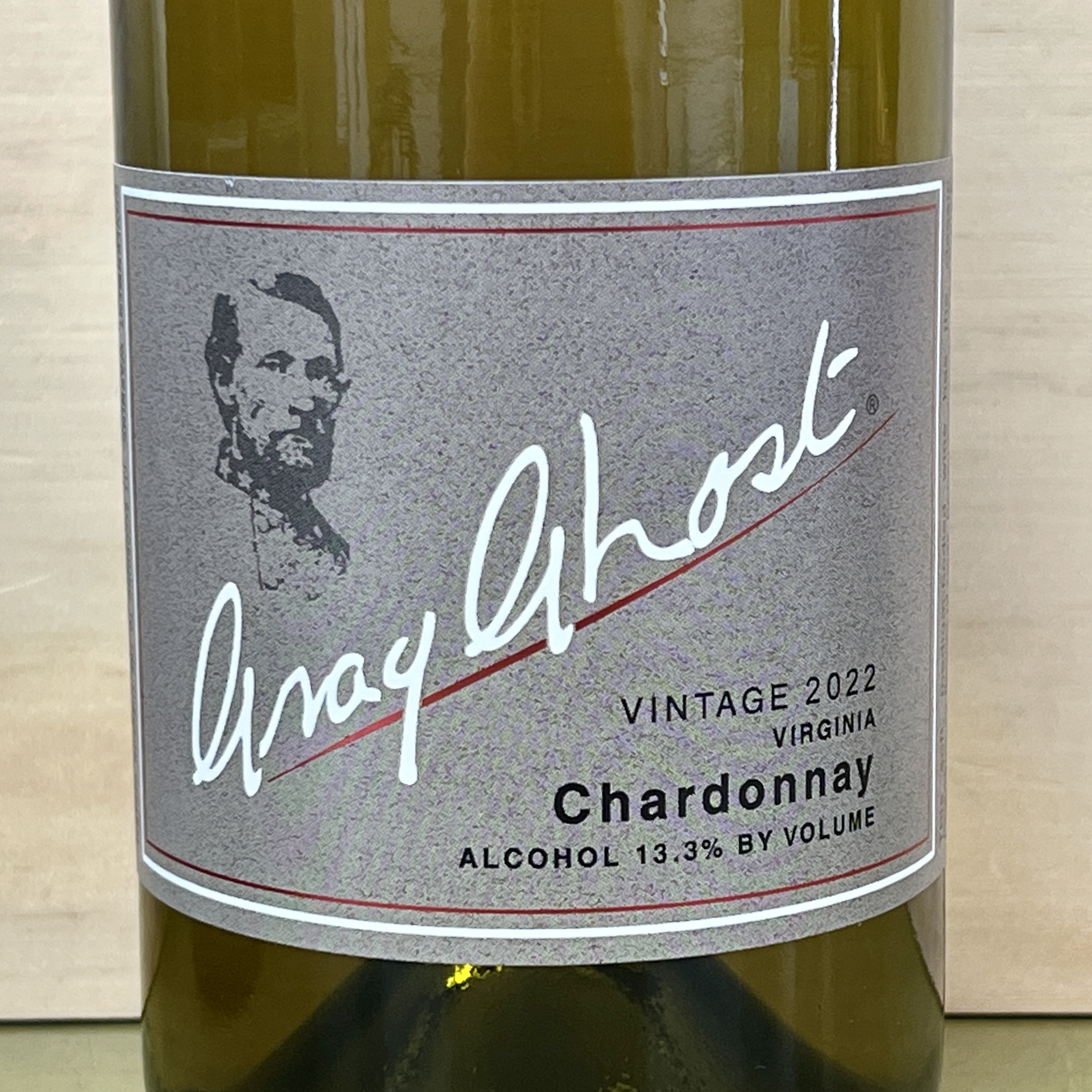 Gray Ghost Chardonnay Virginia 2022 - Click Image to Close