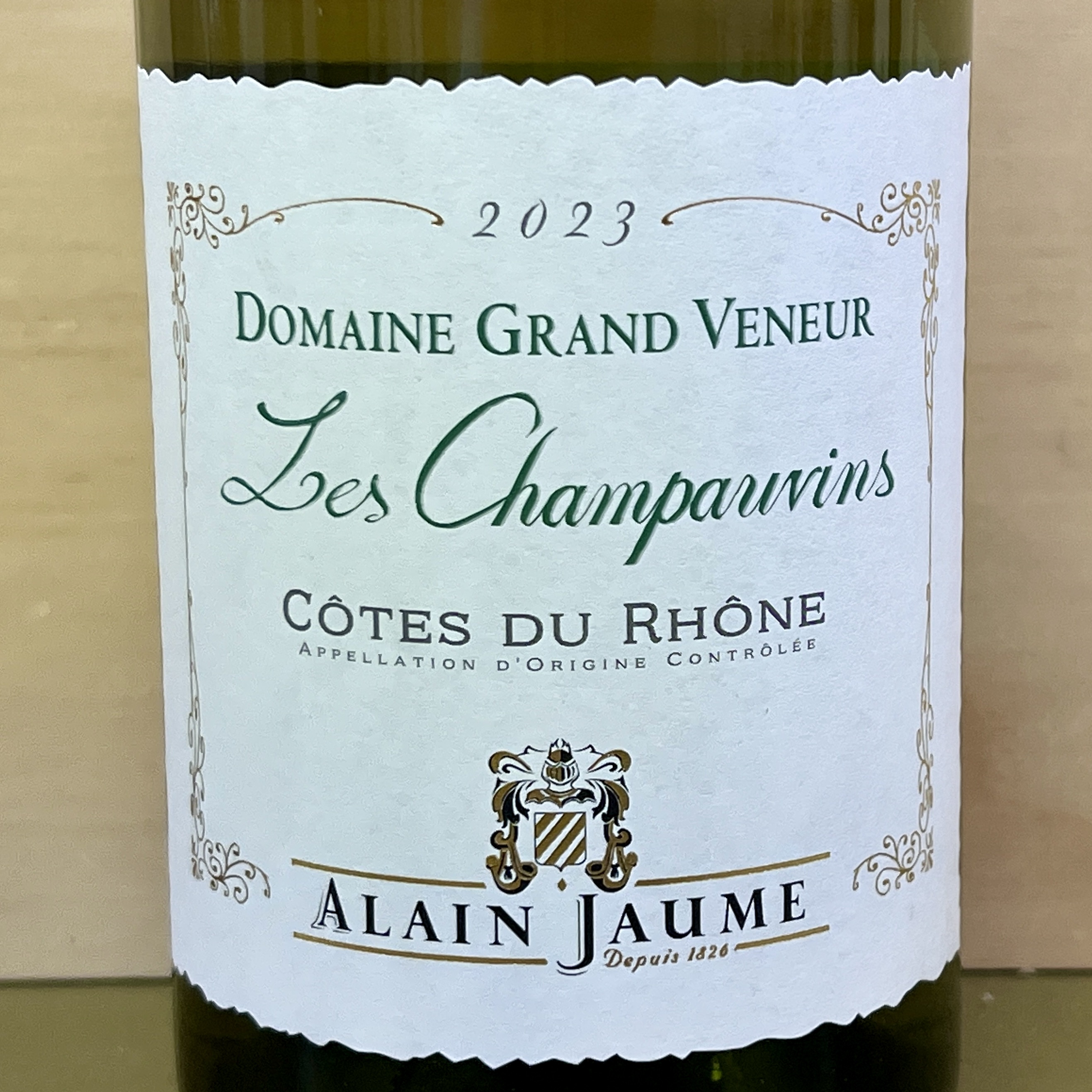 Alain Jaume Domaine Grand Veneur Cotes du Rhone 'Les Champauvins' Viognier 2023 - Click Image to Close