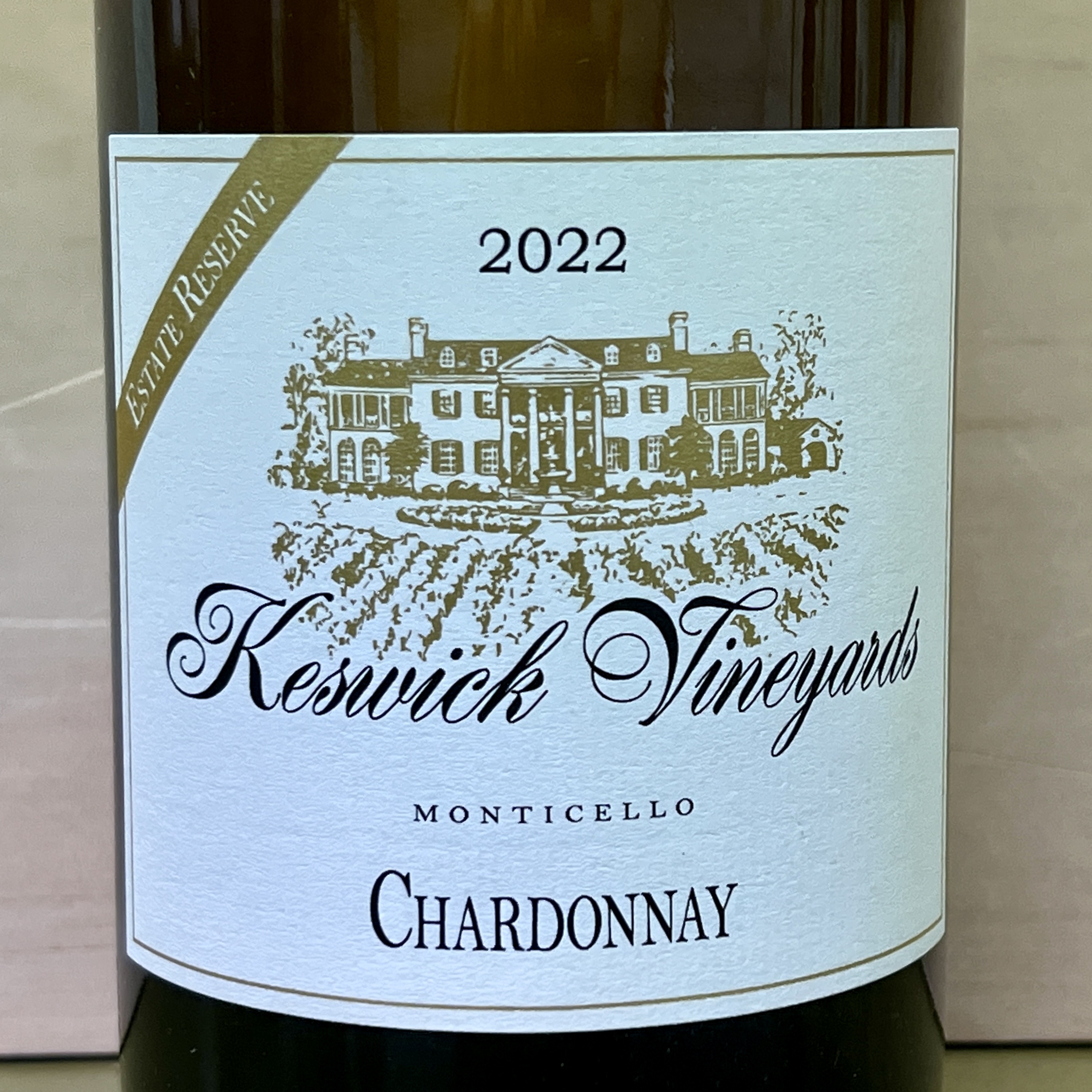Keswick Vineyards Chardonnay Estate Reserve 2022 - Click Image to Close