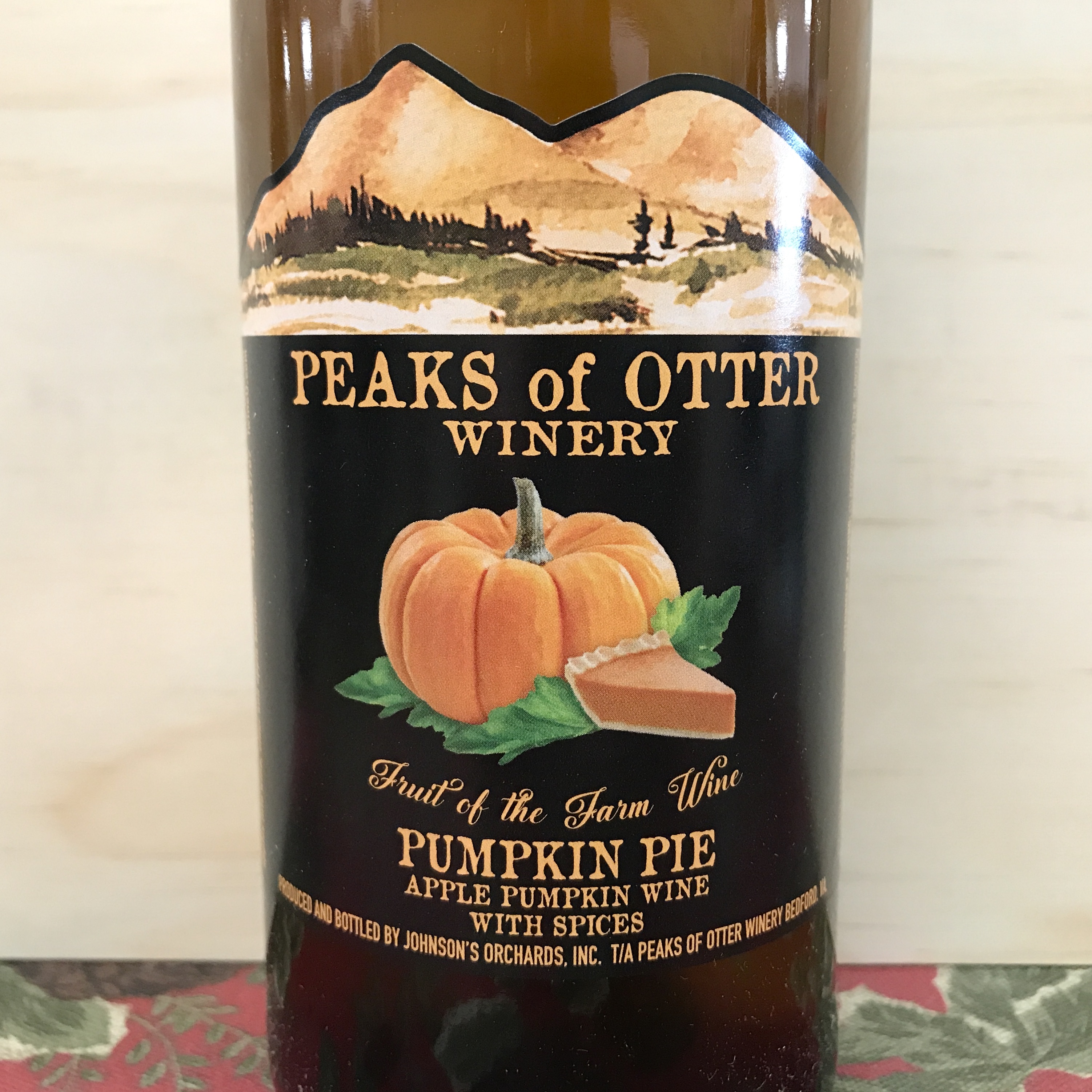 Peaks of Otter Pumpkin Pie apple pumpkin Wine