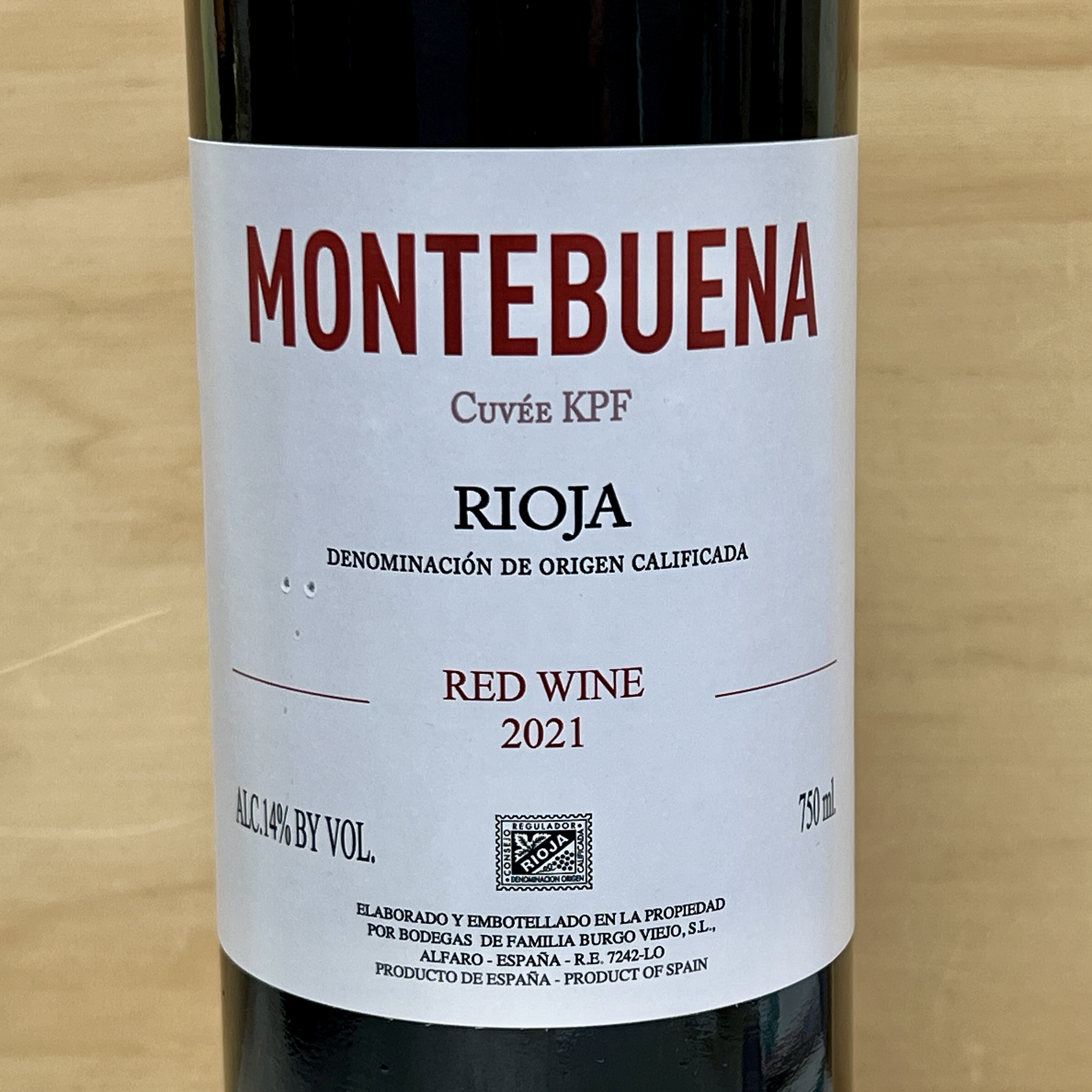 Montebuena Cuvee KPF Rioja 2021