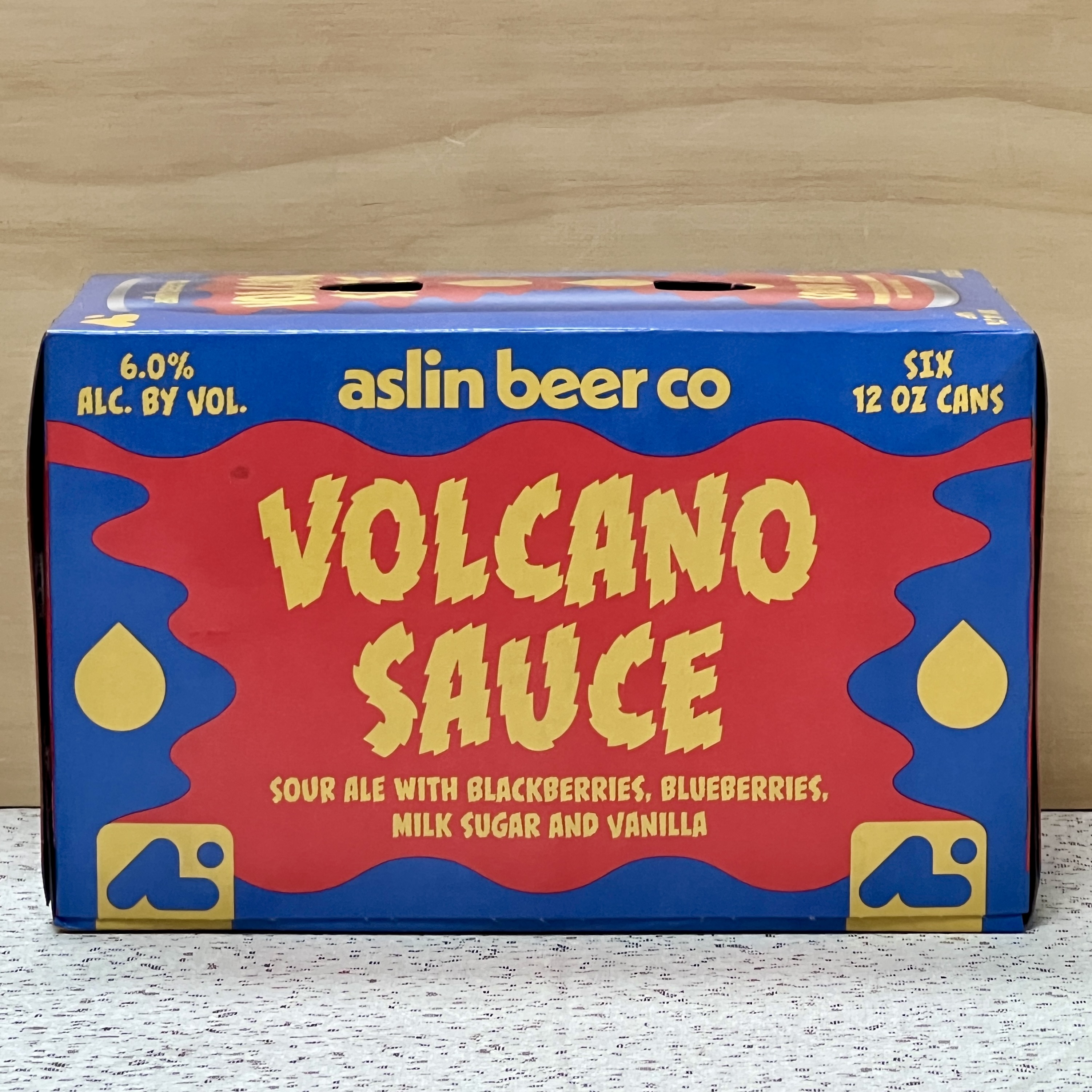 Aslin Volcano Sauce Sour Ale 6 x 12oz cans