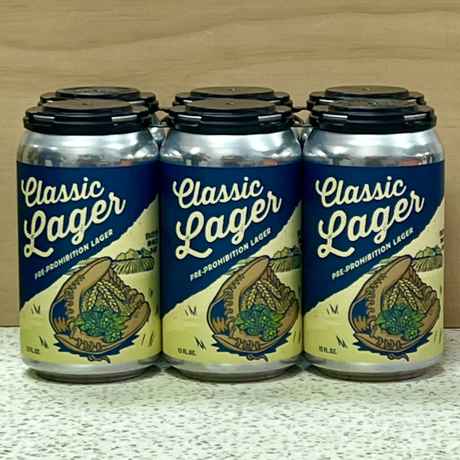 Blue Mountain Classic Lager 6 x 12oz cans