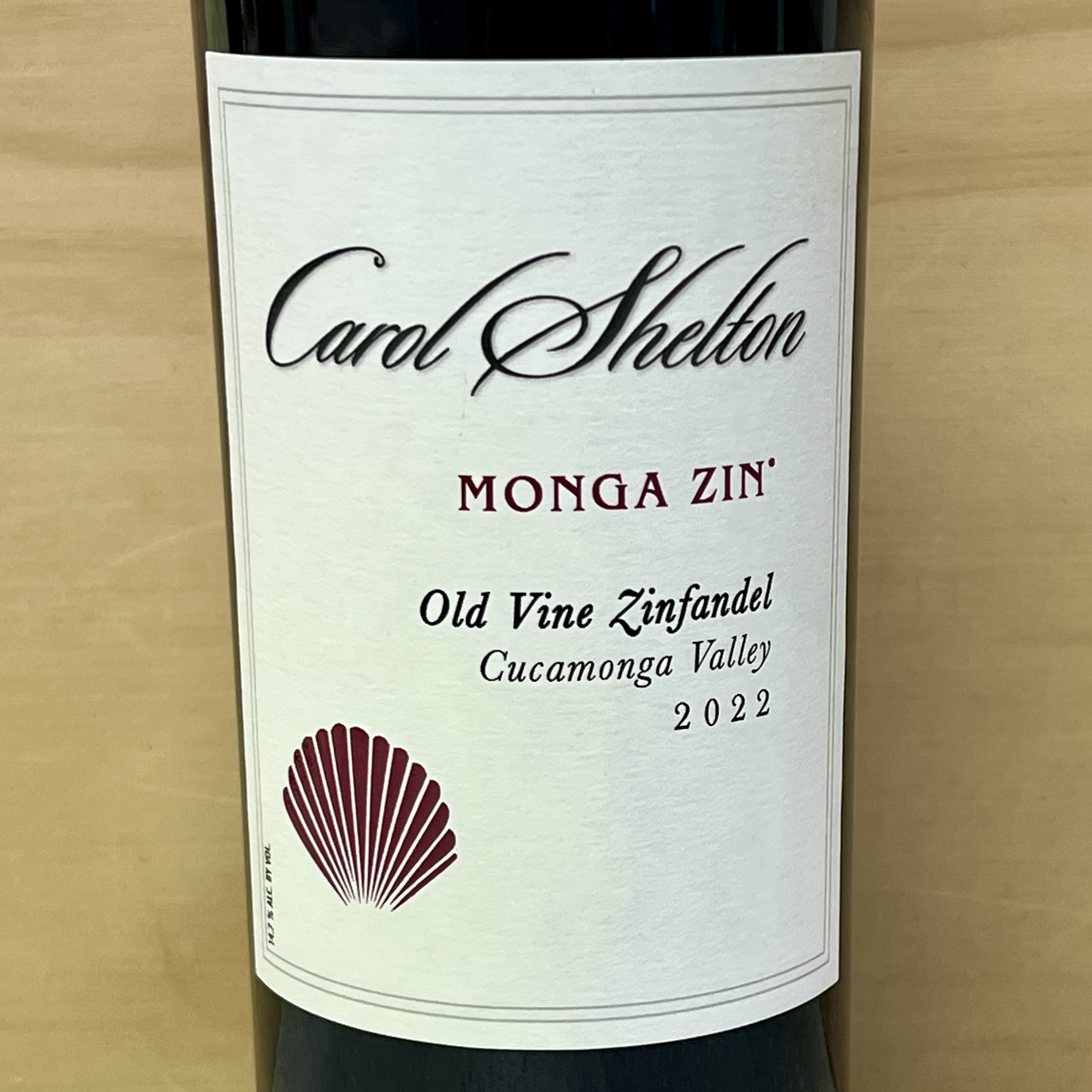 Carol Shelton Monga Zin Old Vine Zinfanbdel 2022