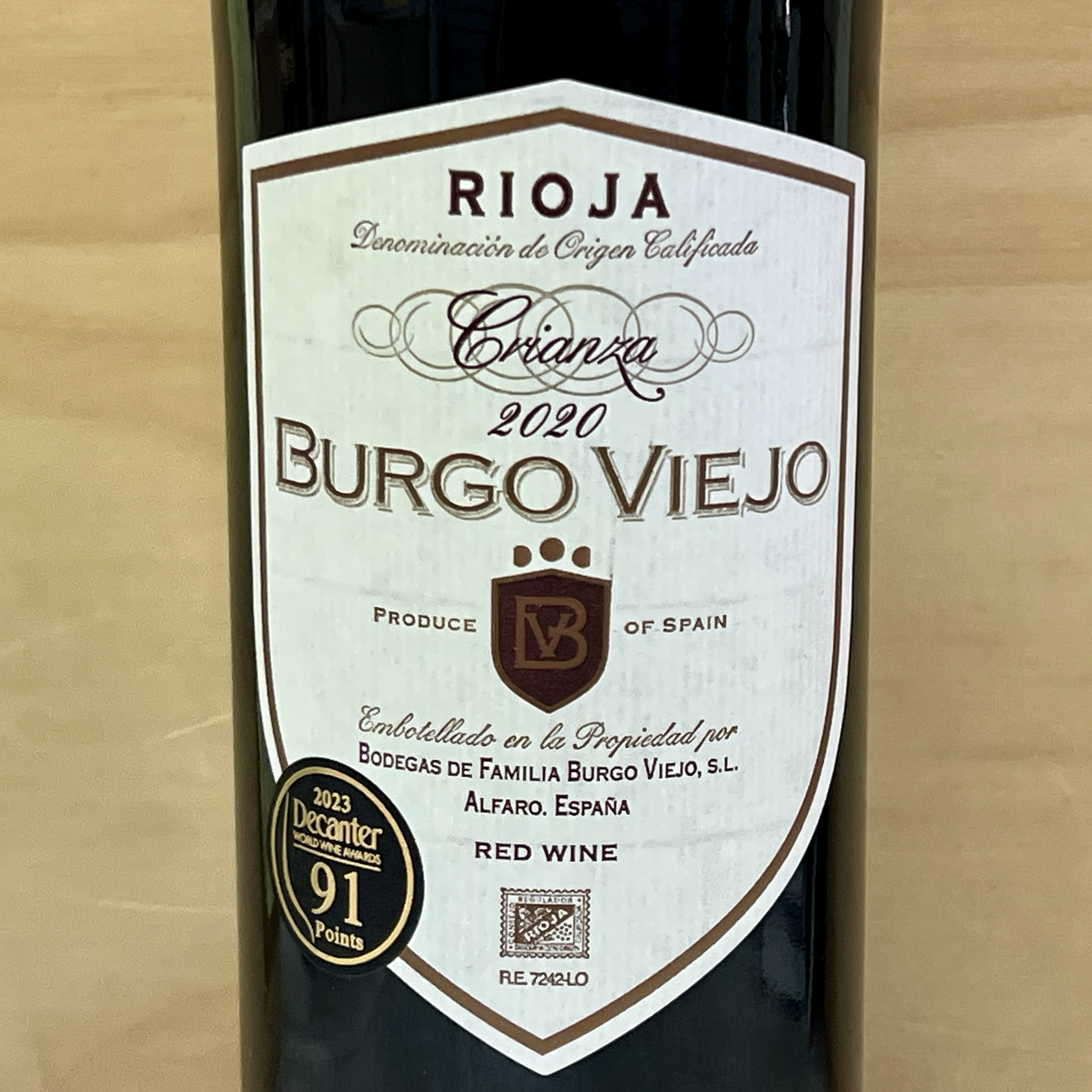 Burgo Viejo Rioja Crianza 2020