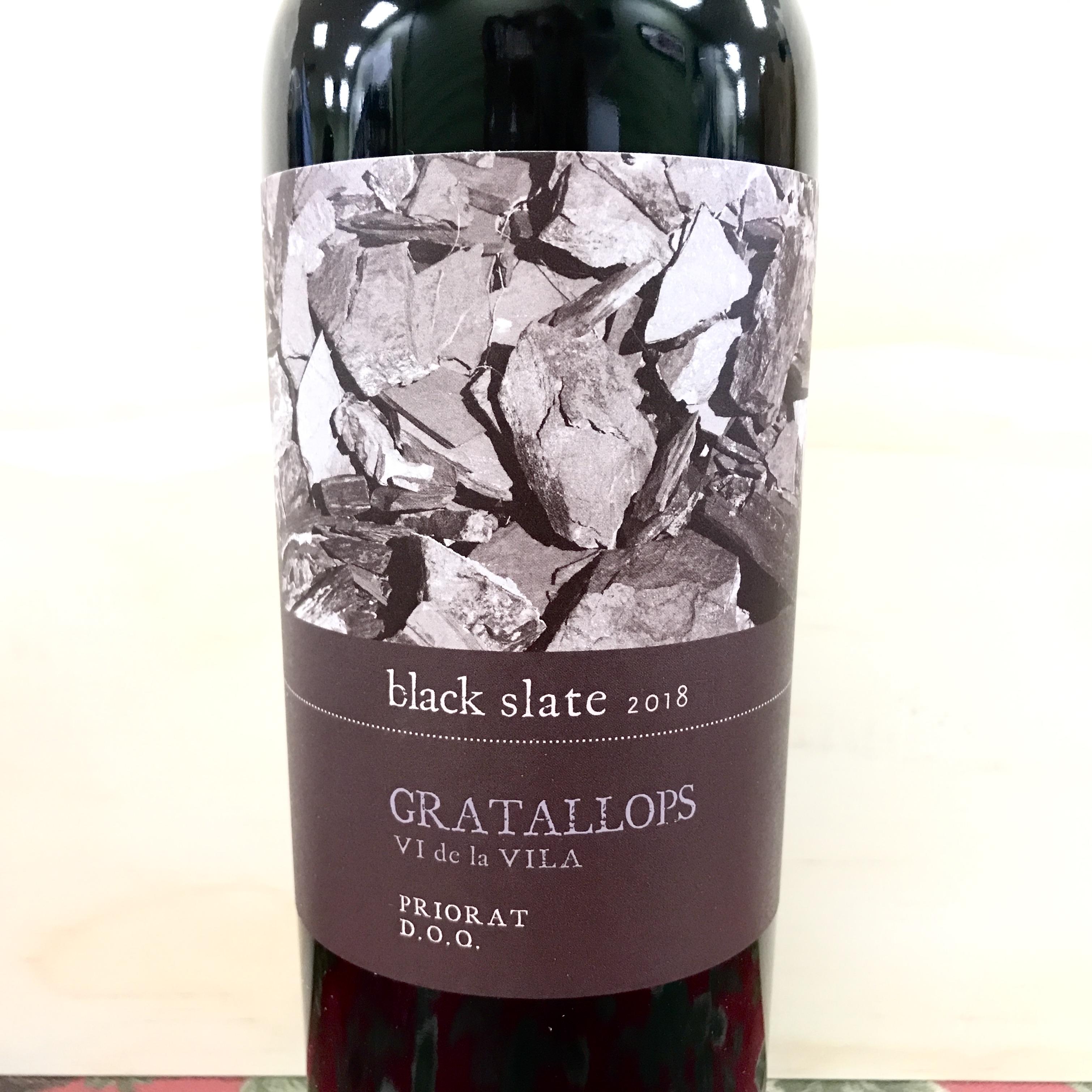 Black Slate Gratallops VI de la Vila Priorat 2018