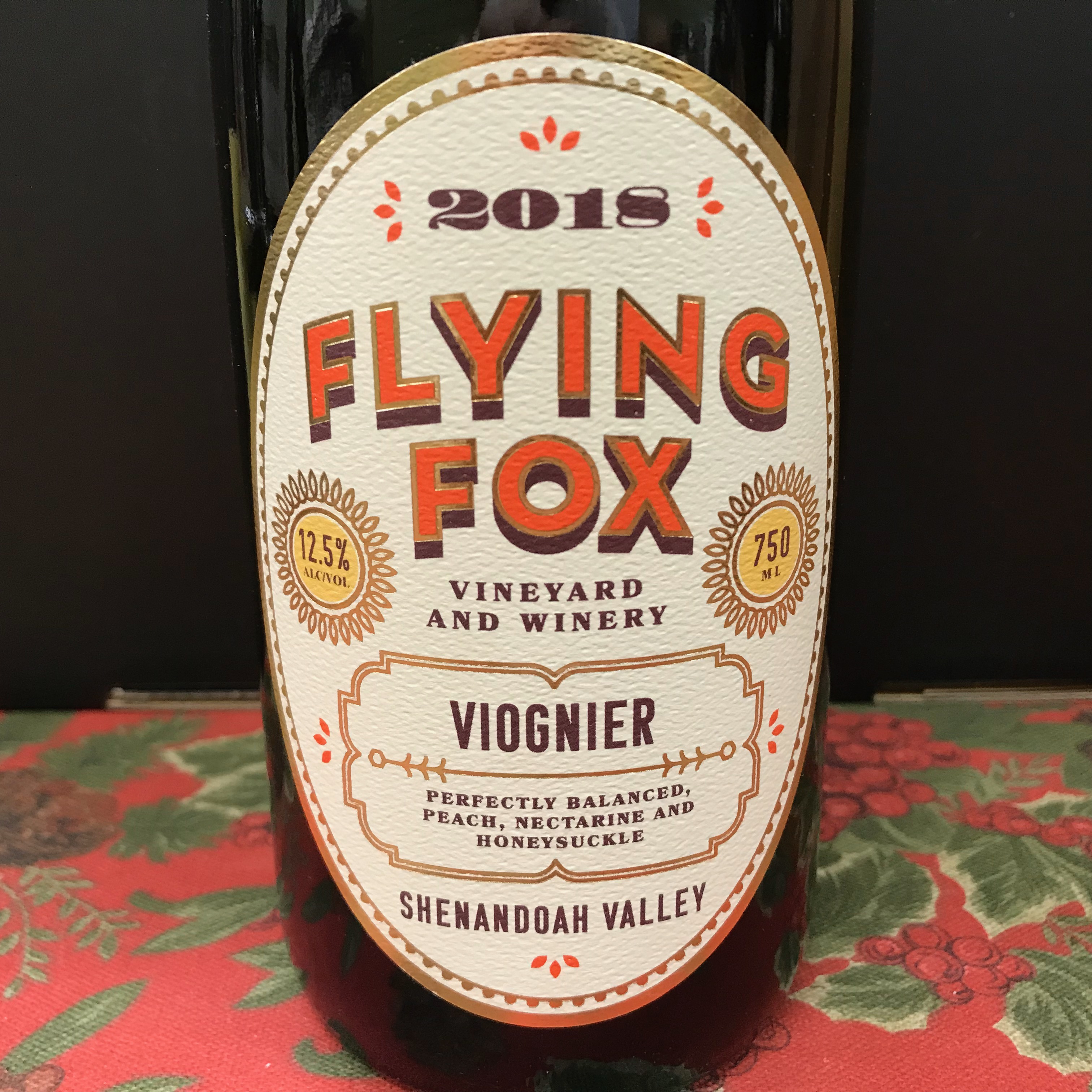 Flying Fox Vineyard Shenandoah Viognier 2018