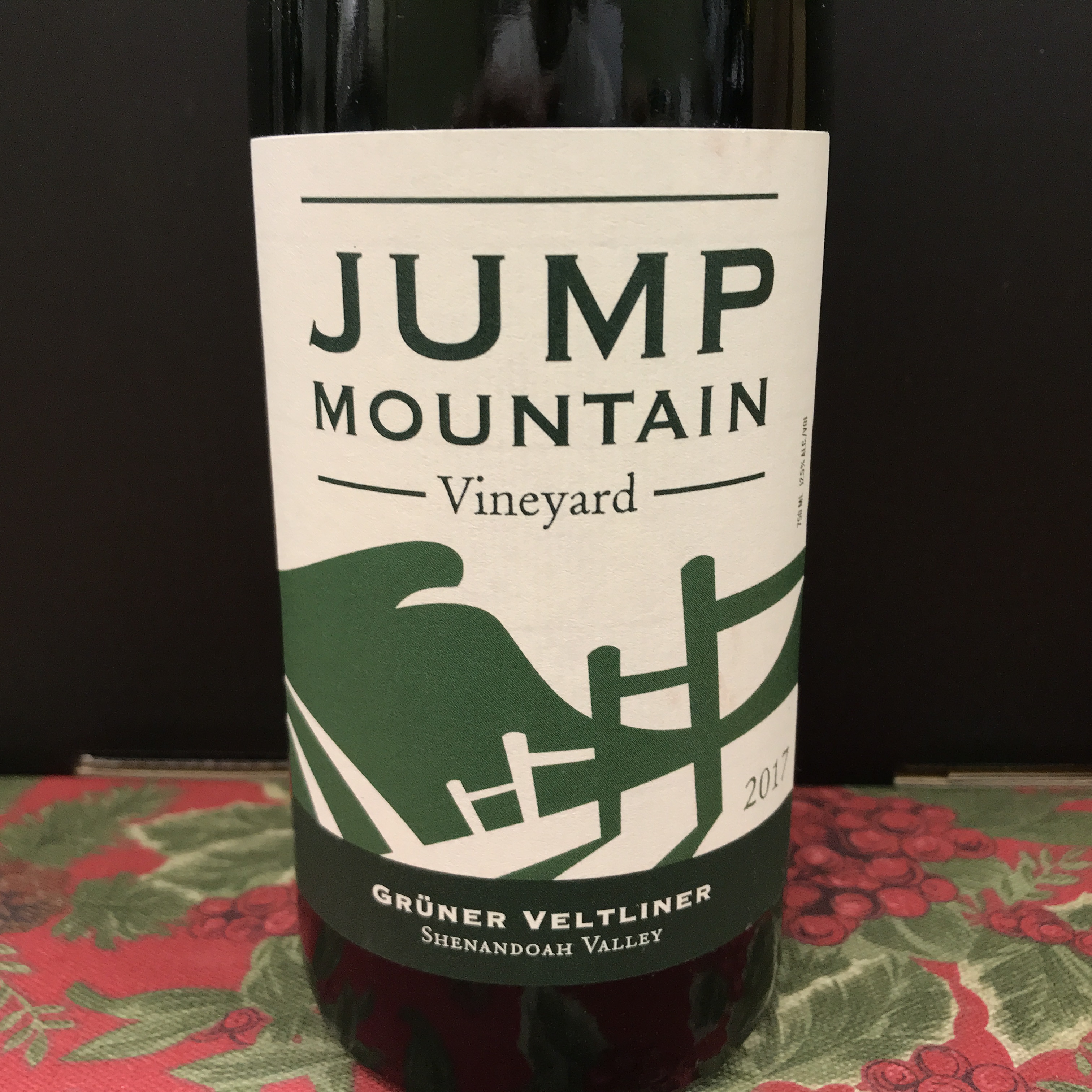 Jump Mountain Shenandoah Grüner Veltliner 2018