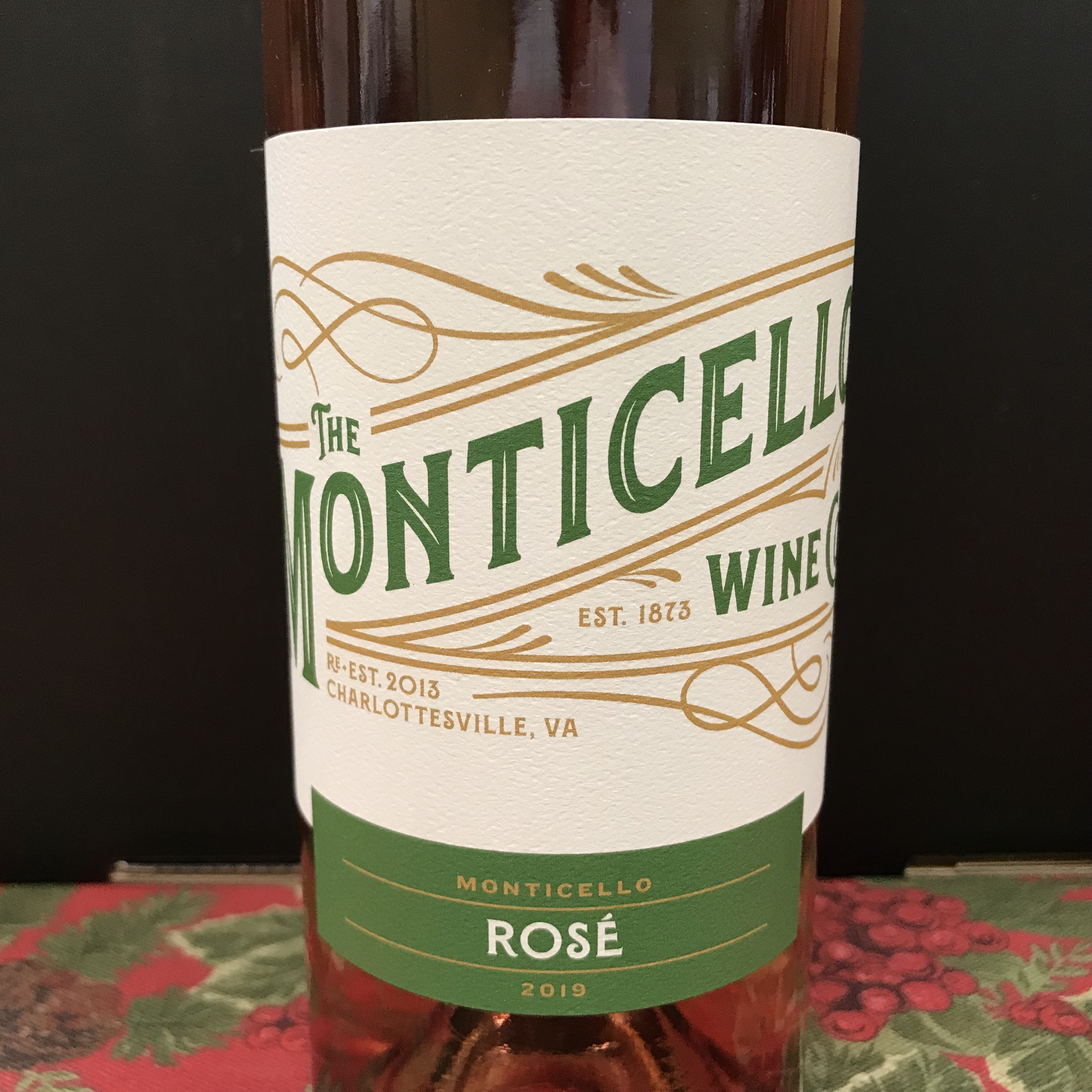 Monticello Wine Co. Rose 2019