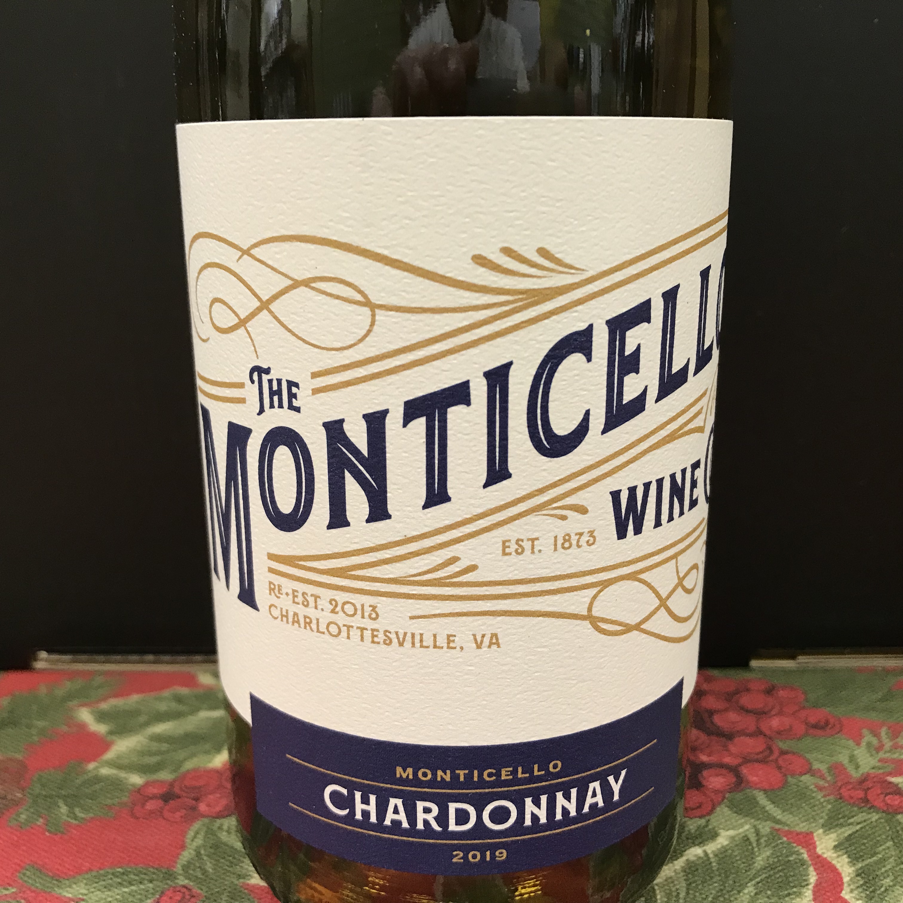 Monticello Wine Co. Chardonnay 2019