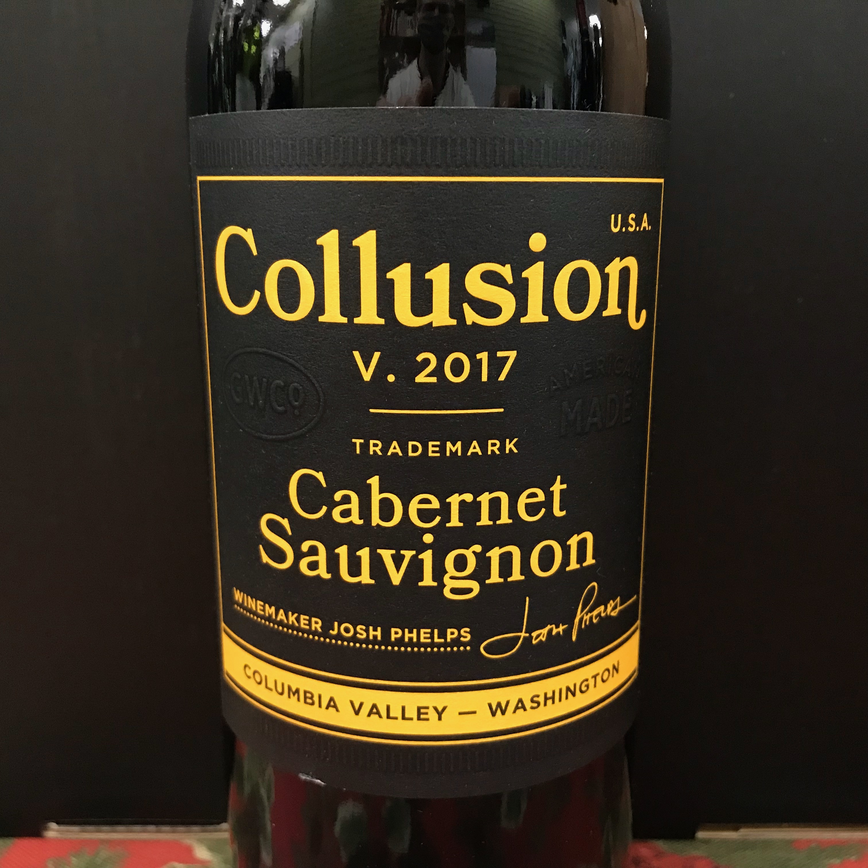 Collusion Cabernet Sauvignon trademark 2017