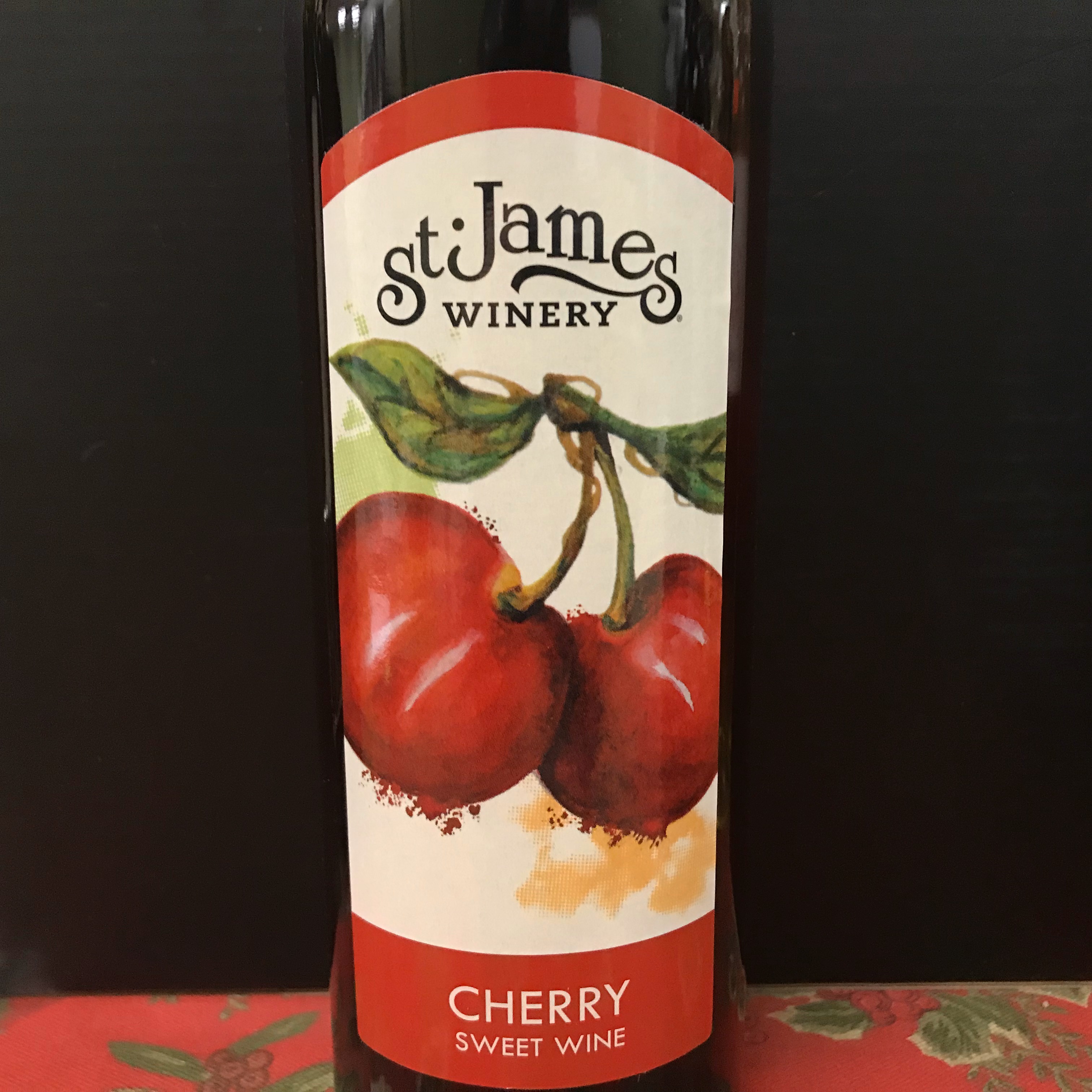St.James Winery Cherry sweet wine