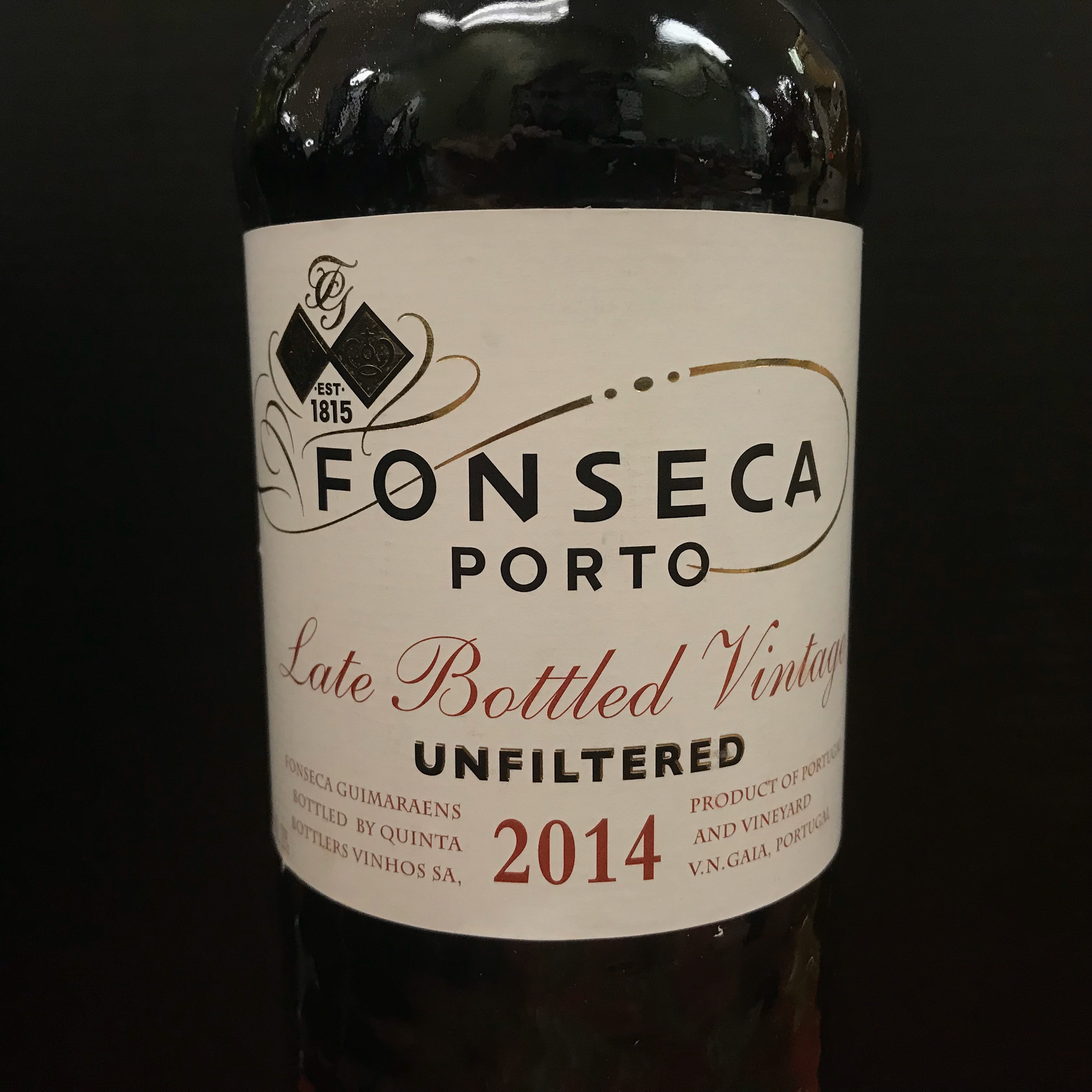 Fonseca Late Bottle Vintage Unfiltered Port 2016