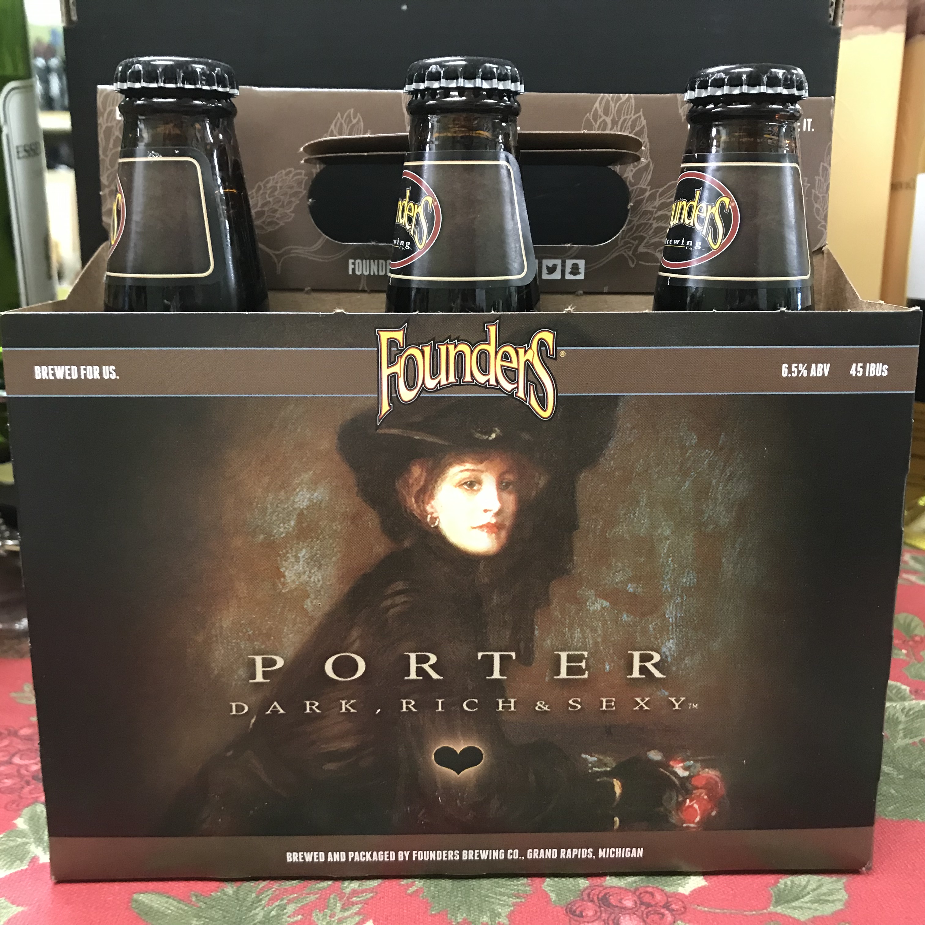 Founders Porter 6 pack 12oz bottles