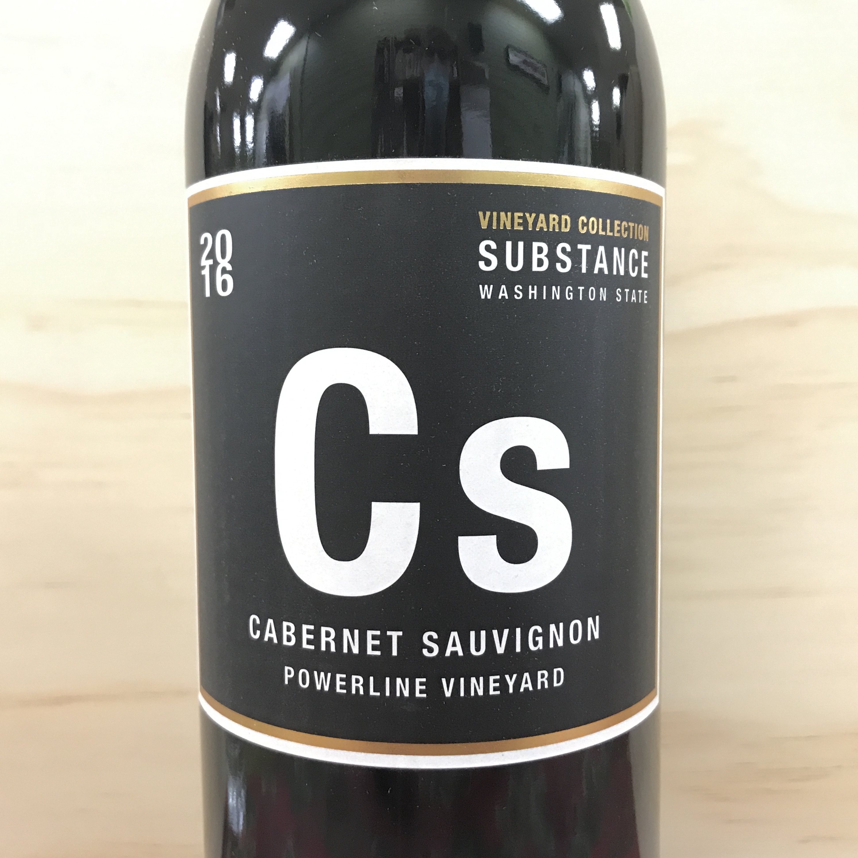 Substance Vineyard Collection Powerline Vineyard Cabernet Sauvignon 2016