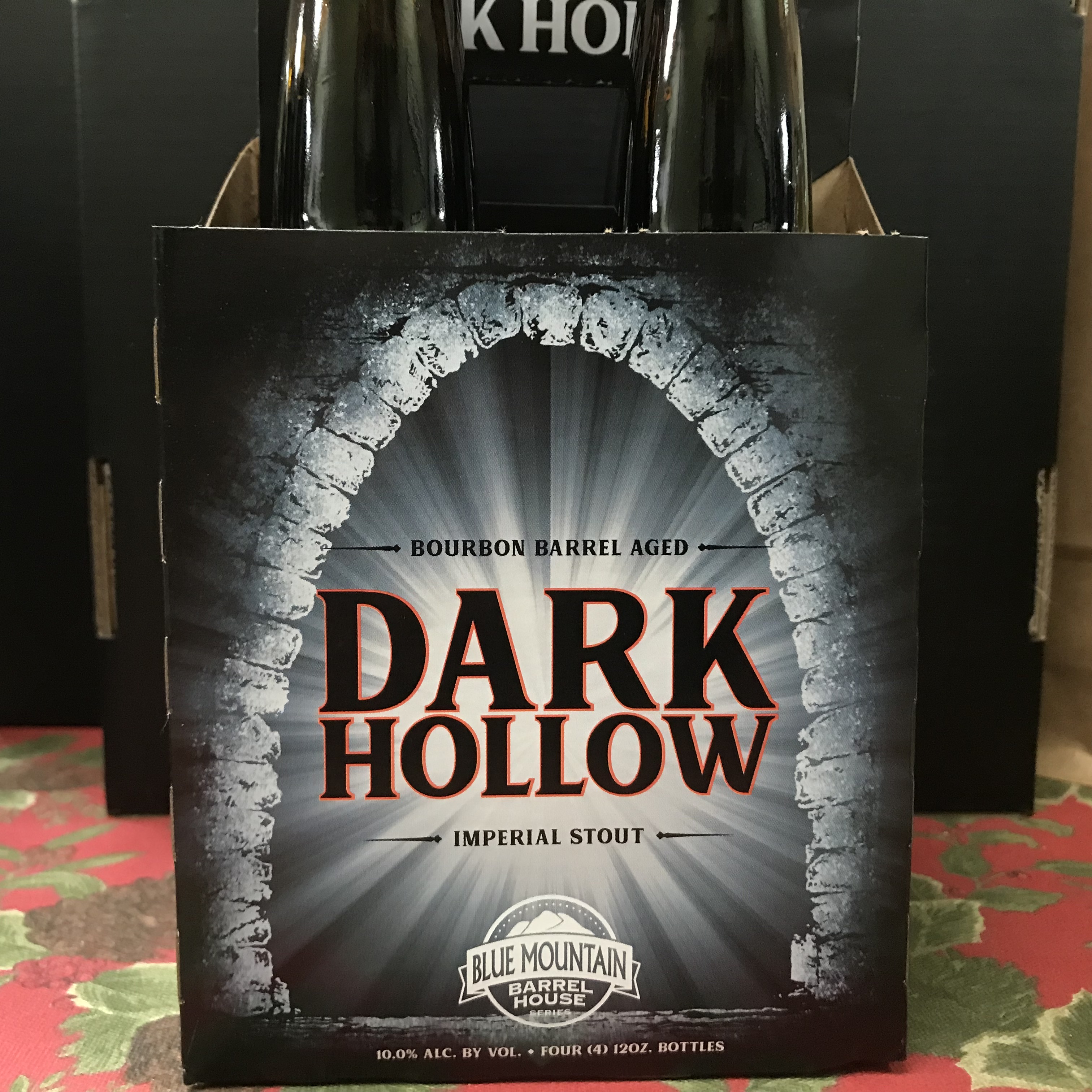 Blue Mountain Dark Hollow Bourbon Barrel Ale 4 x 12oz