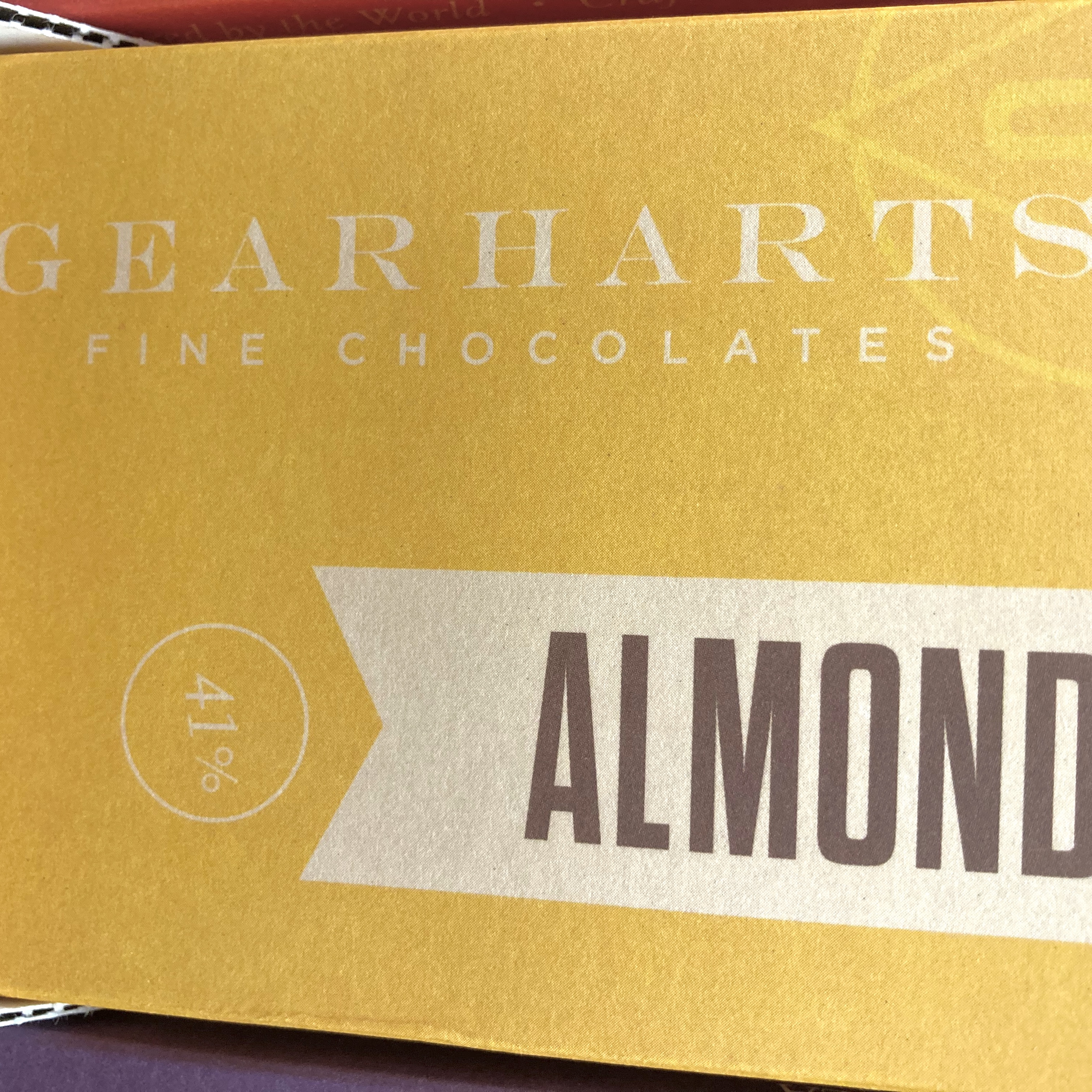 Gearharts Almond Milk Chocolate Bar